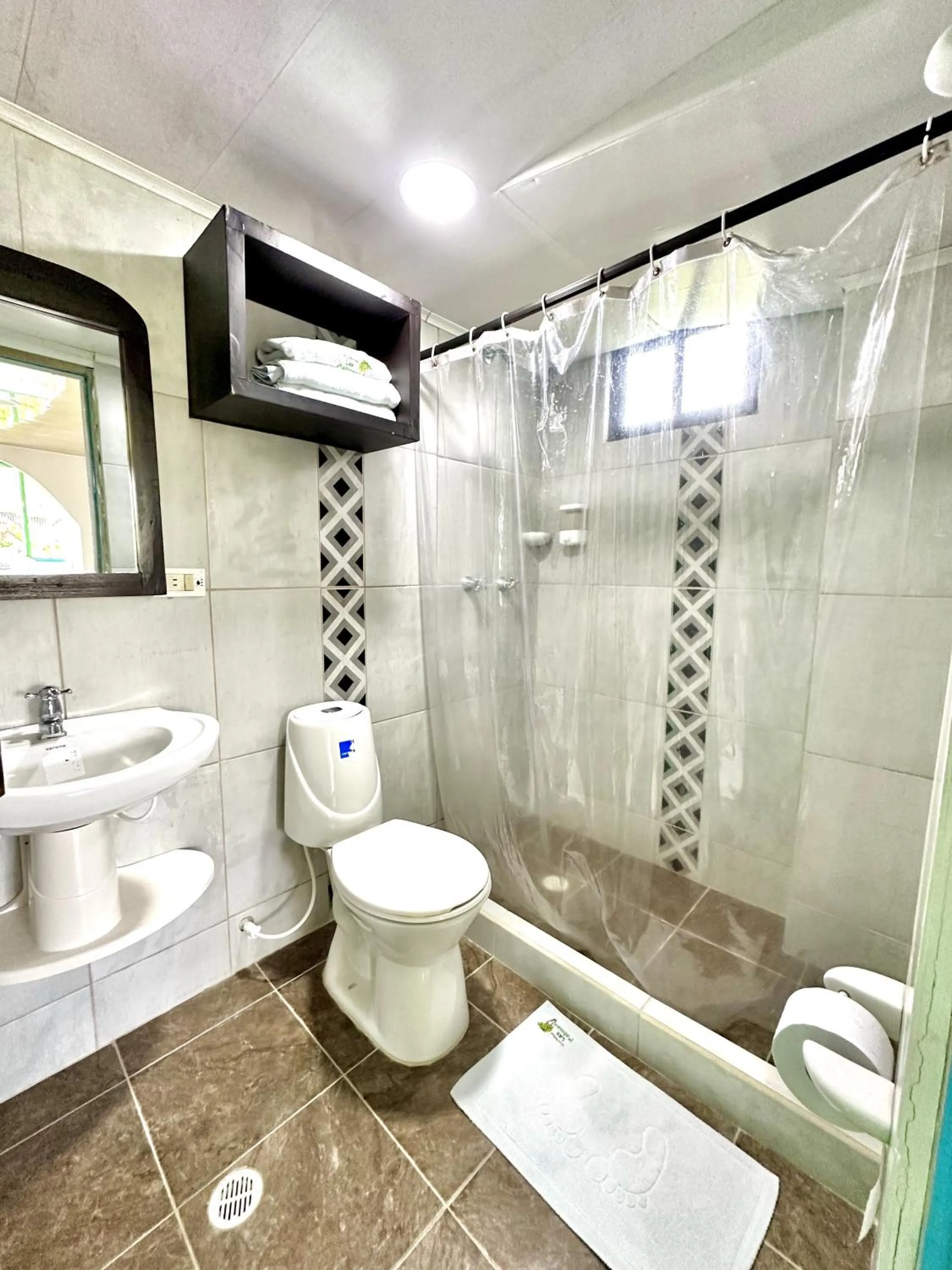 Bathroom in Eco Hotel las Palmas