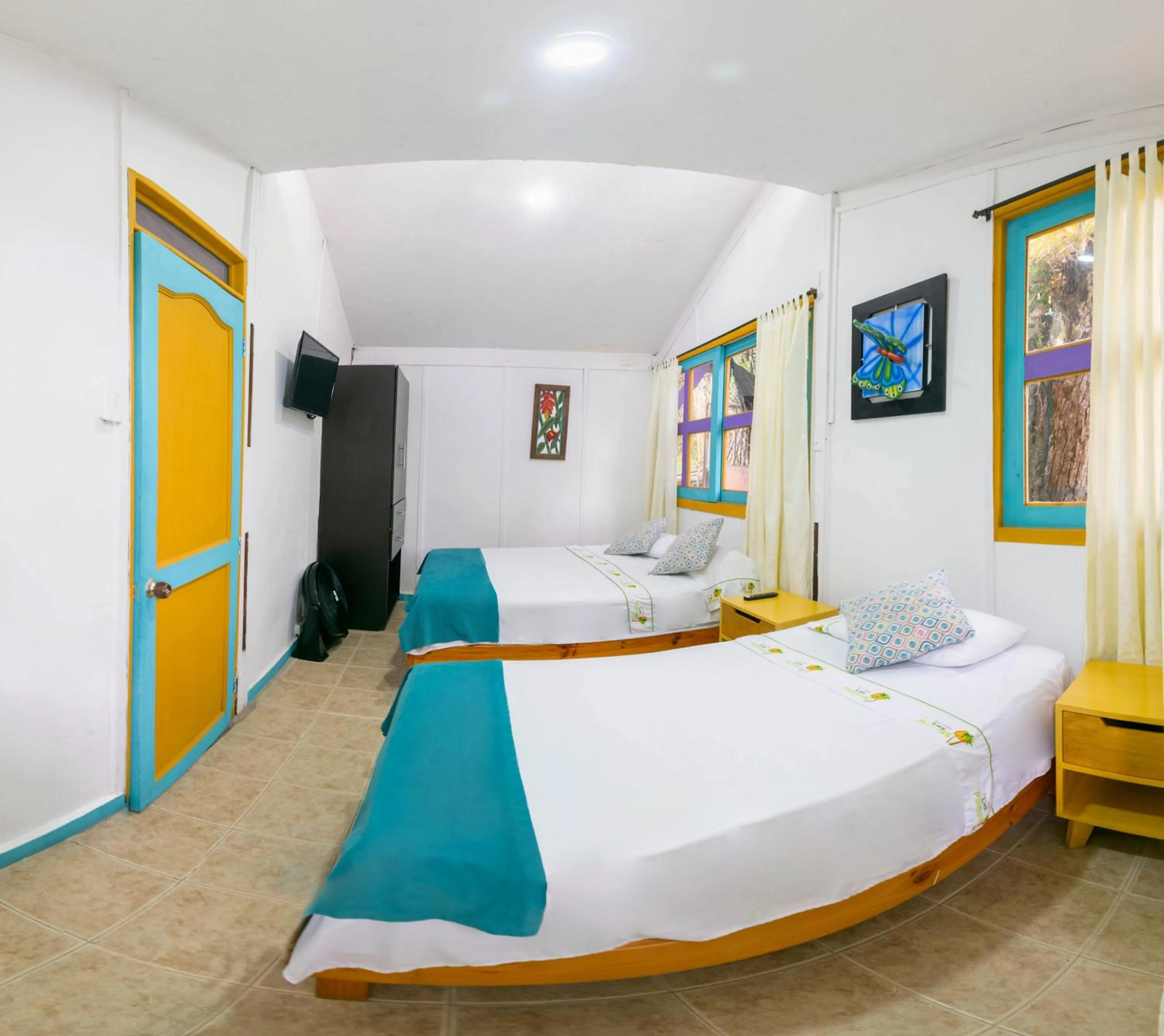 Photo of the whole room, Bed in Eco Hotel las Palmas