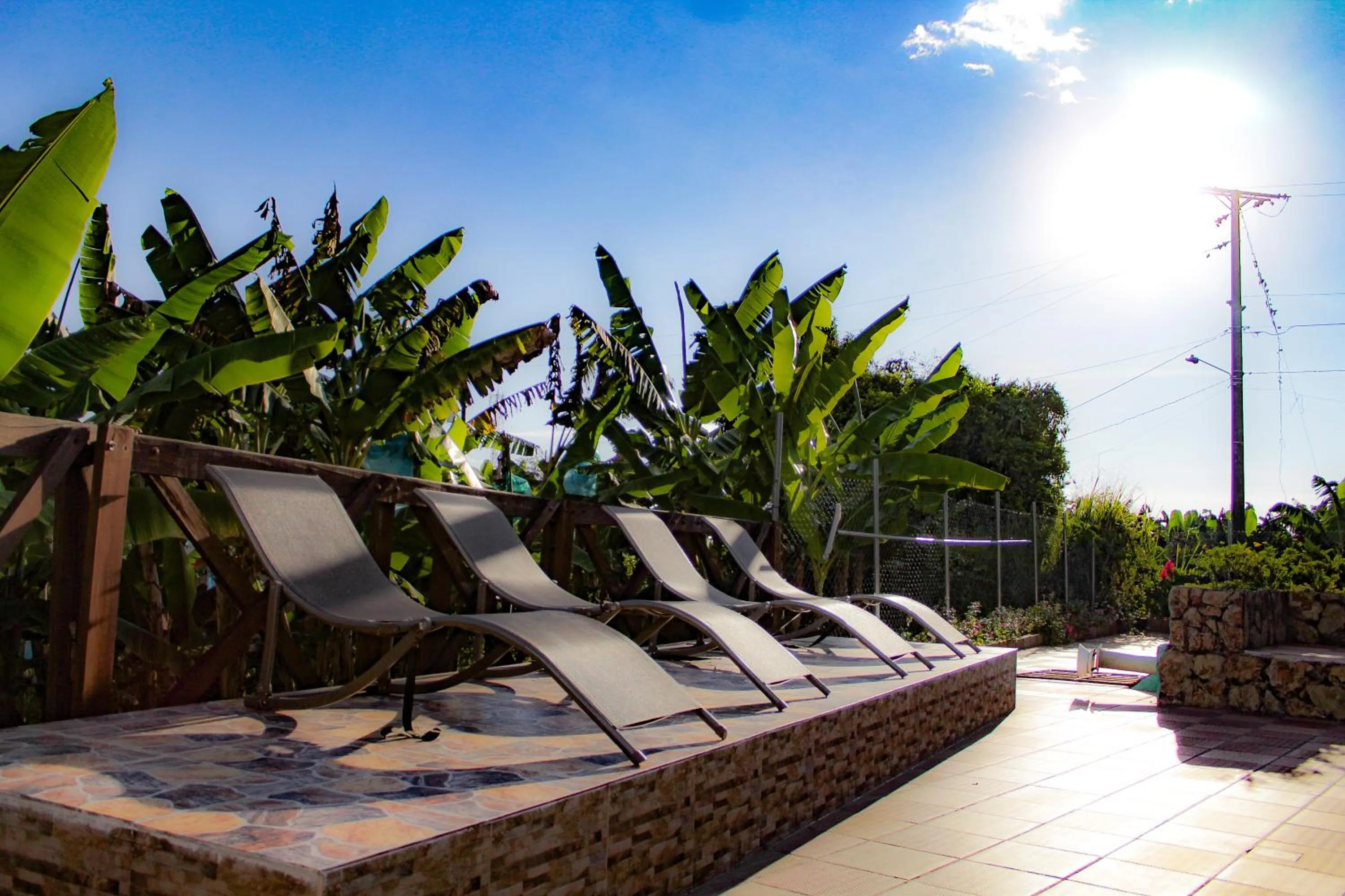 Solarium in Eco Hotel las Palmas