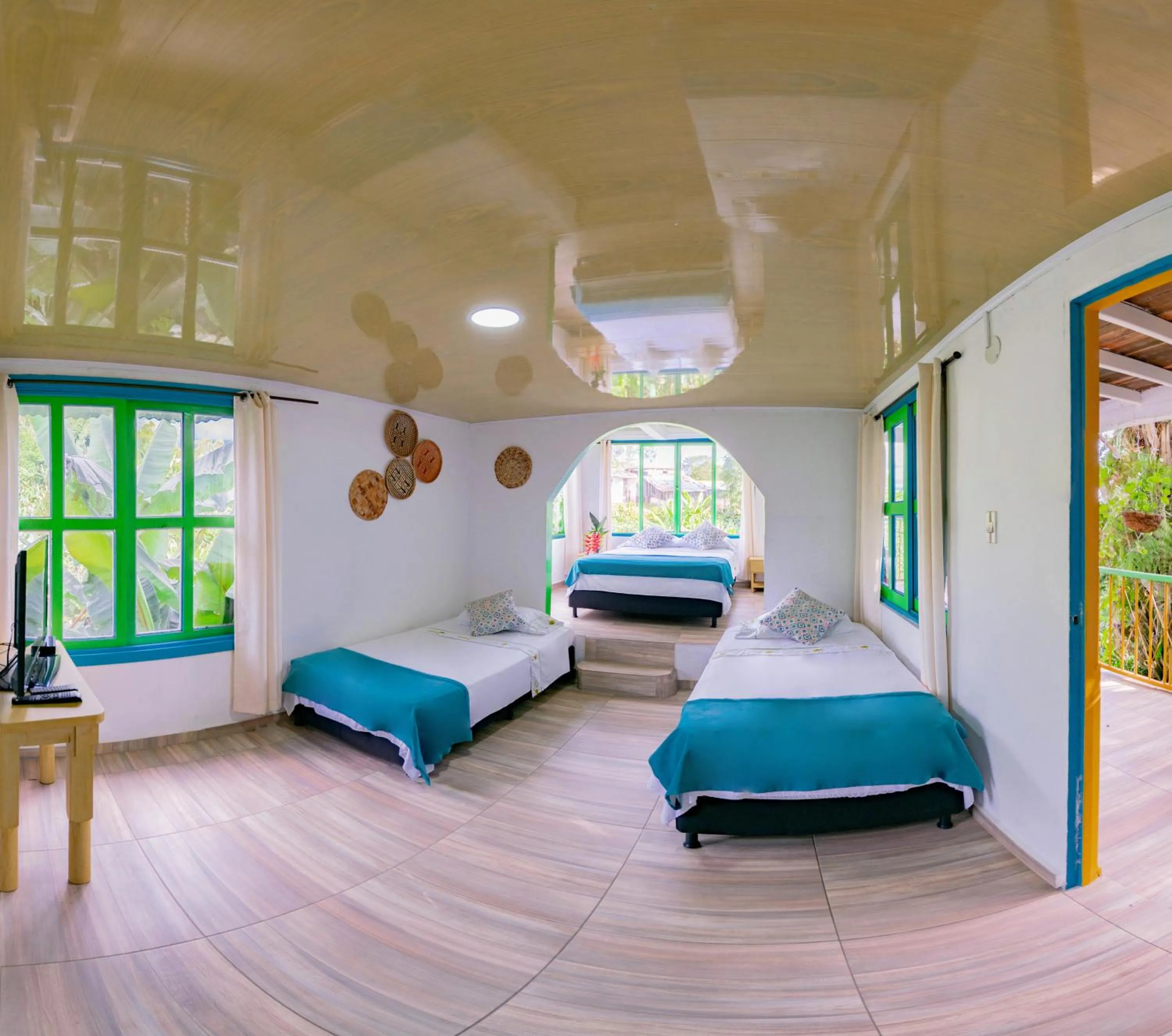 Photo of the whole room, Bed in Eco Hotel las Palmas