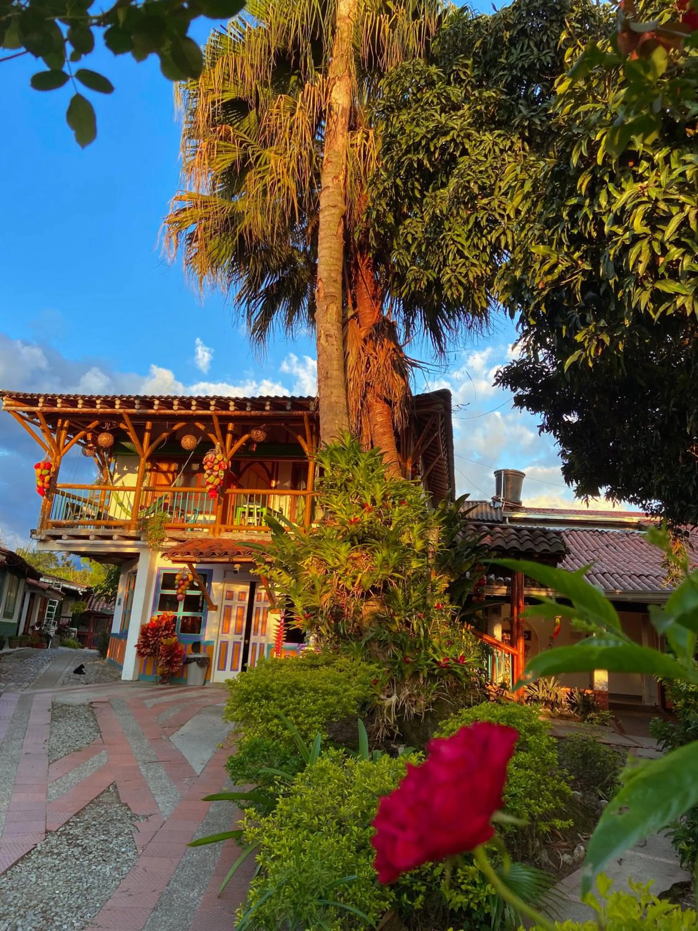 Property building in Eco Hotel las Palmas