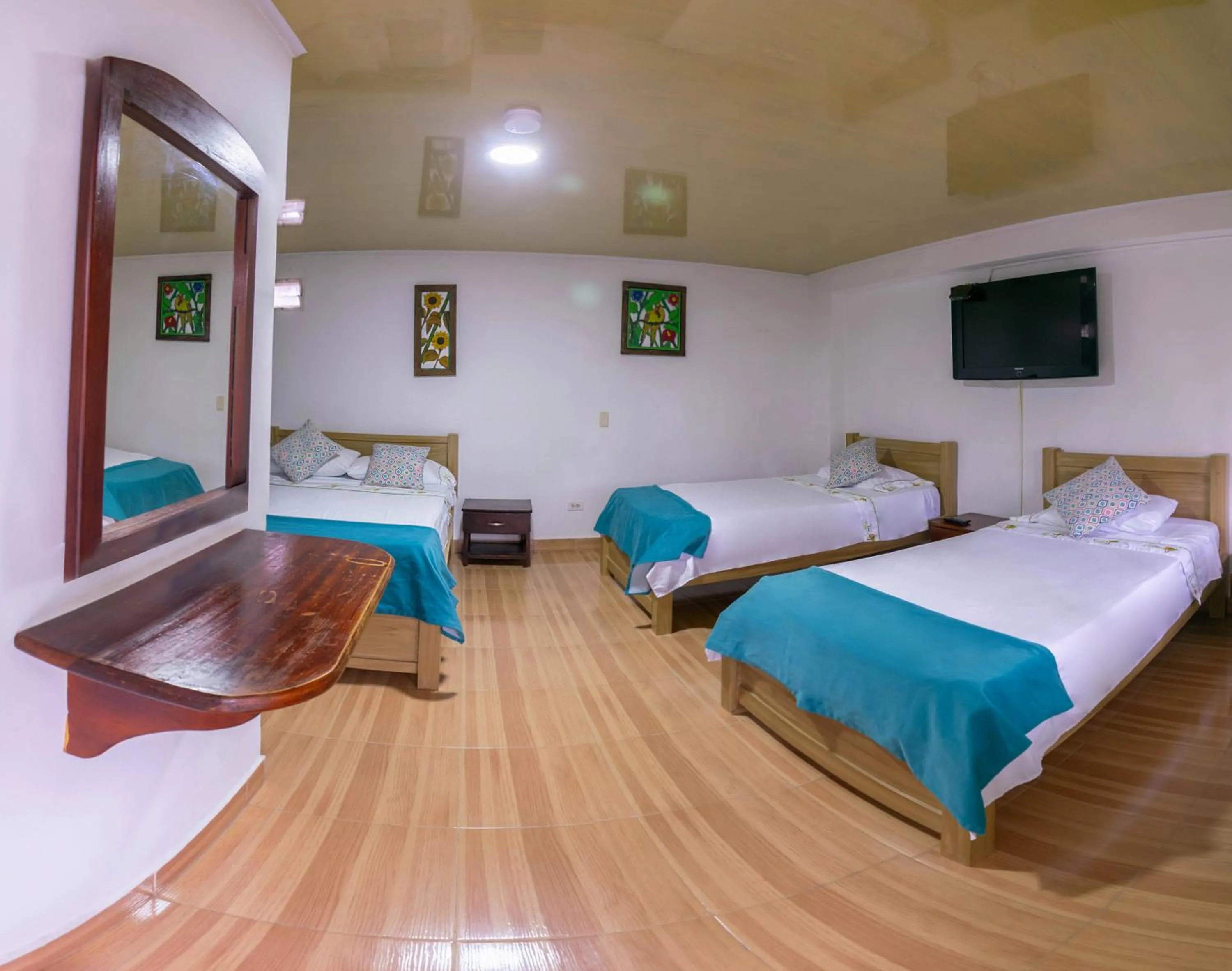 Photo of the whole room, Bed in Eco Hotel las Palmas