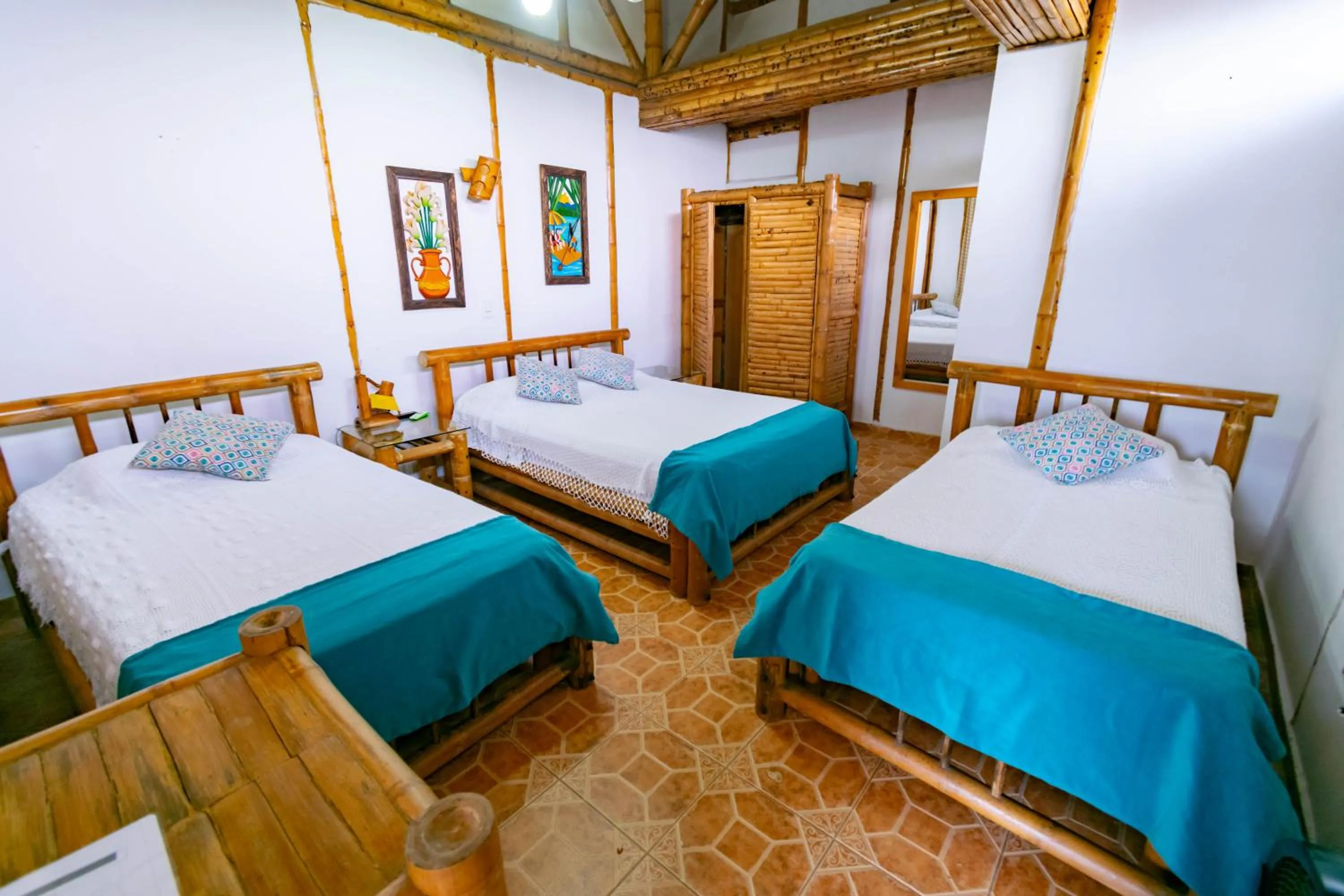 Photo of the whole room, Bed in Eco Hotel las Palmas