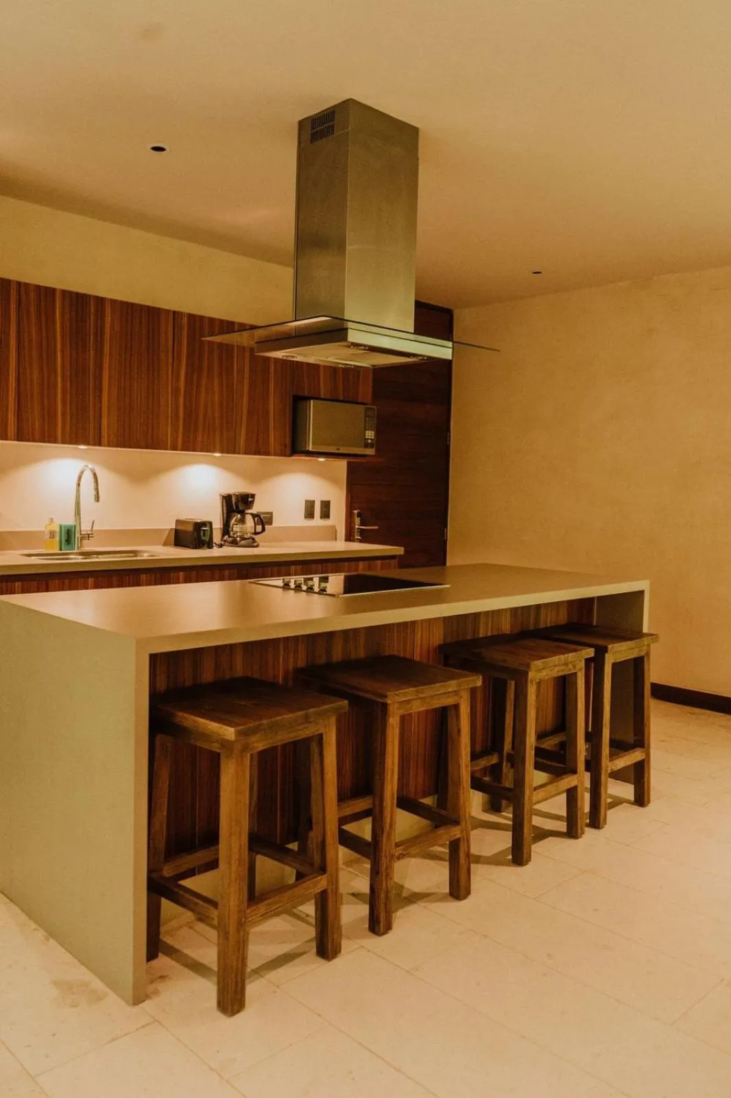 kitchen in Copal Tulum Hotel