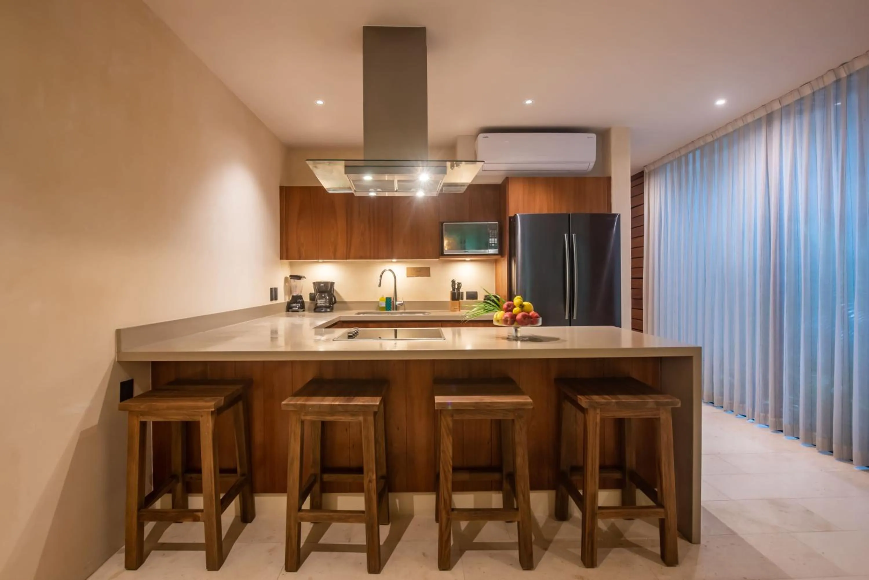 kitchen in Copal Tulum Hotel