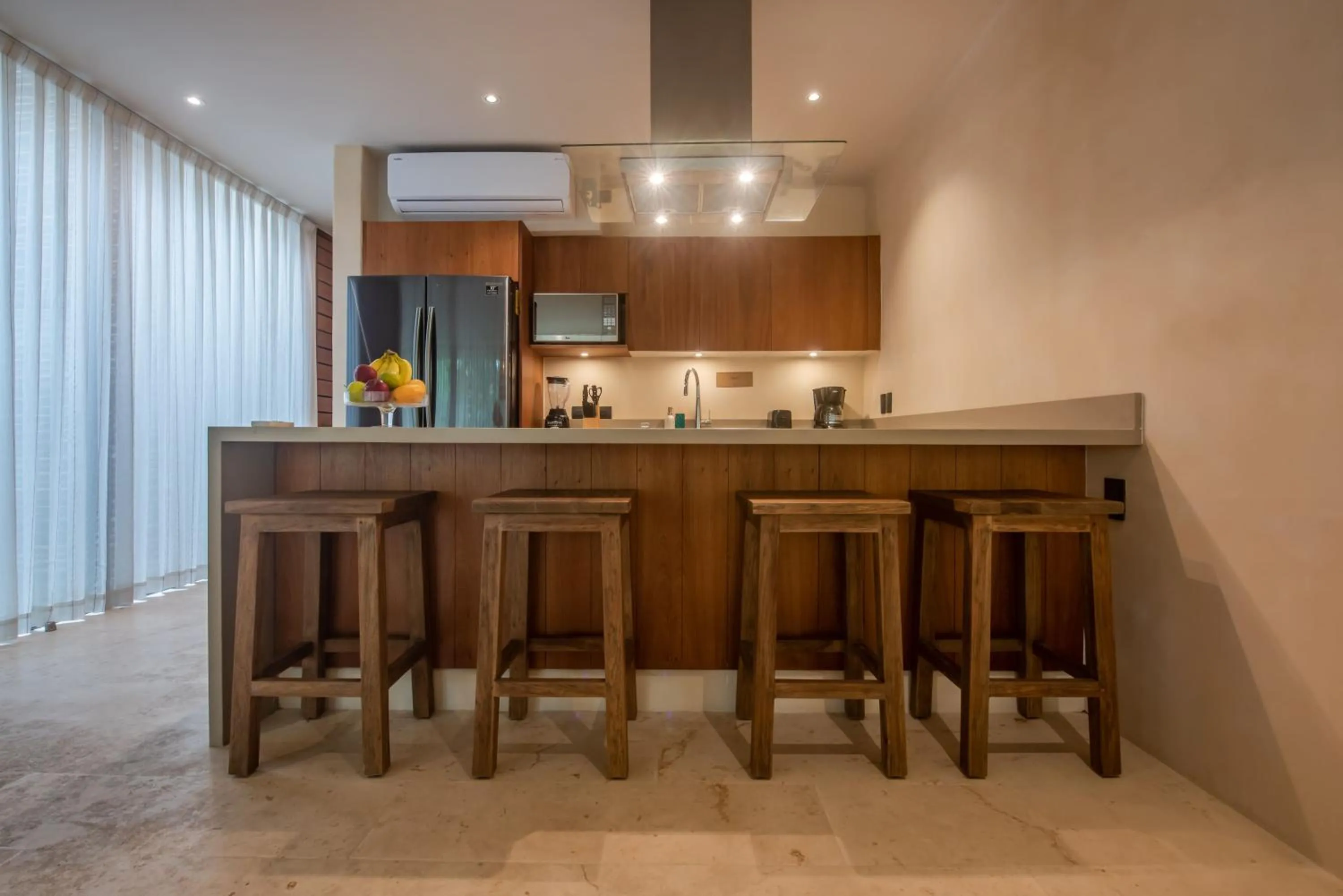 kitchen in Copal Tulum Hotel