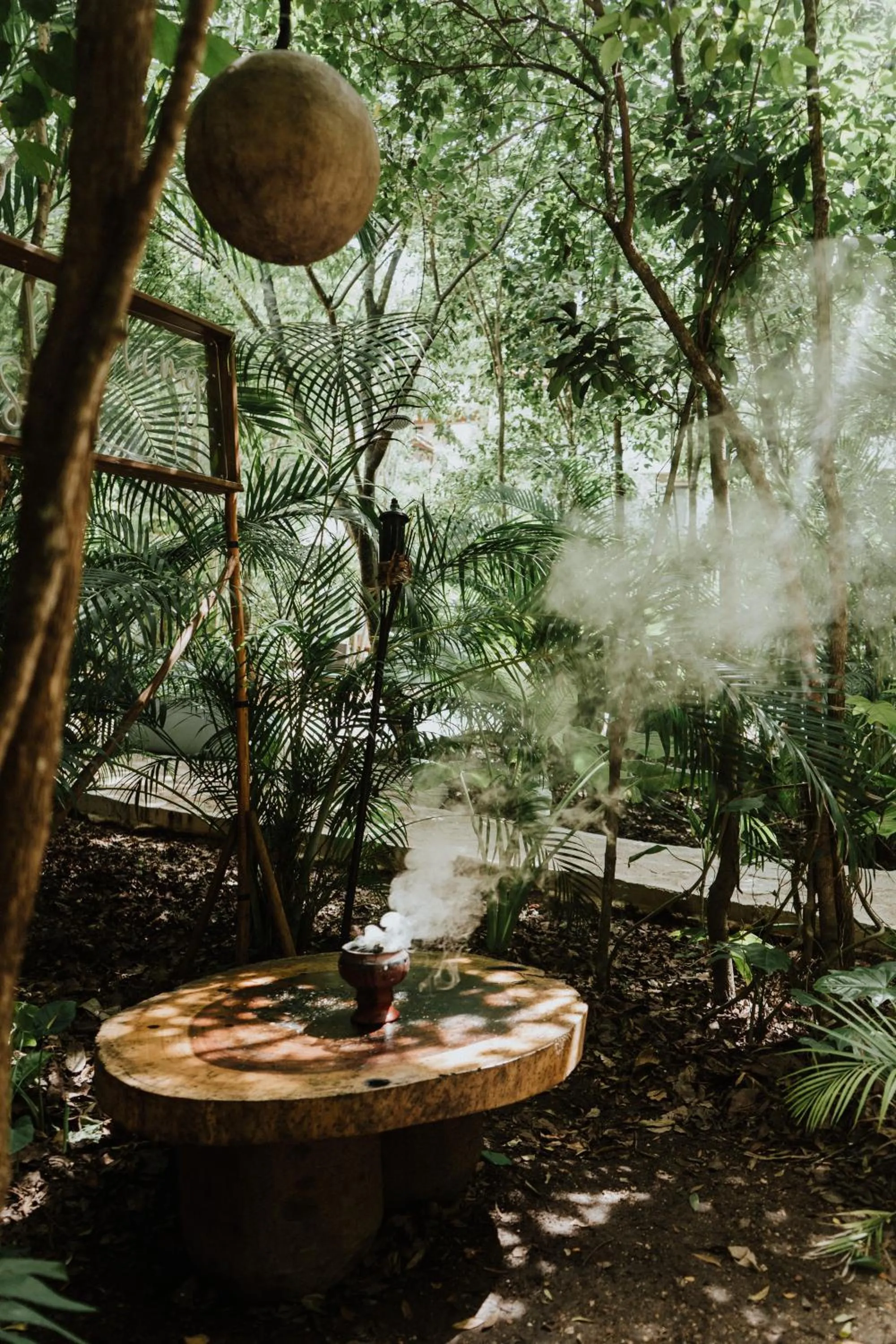 Garden in Copal Tulum Hotel