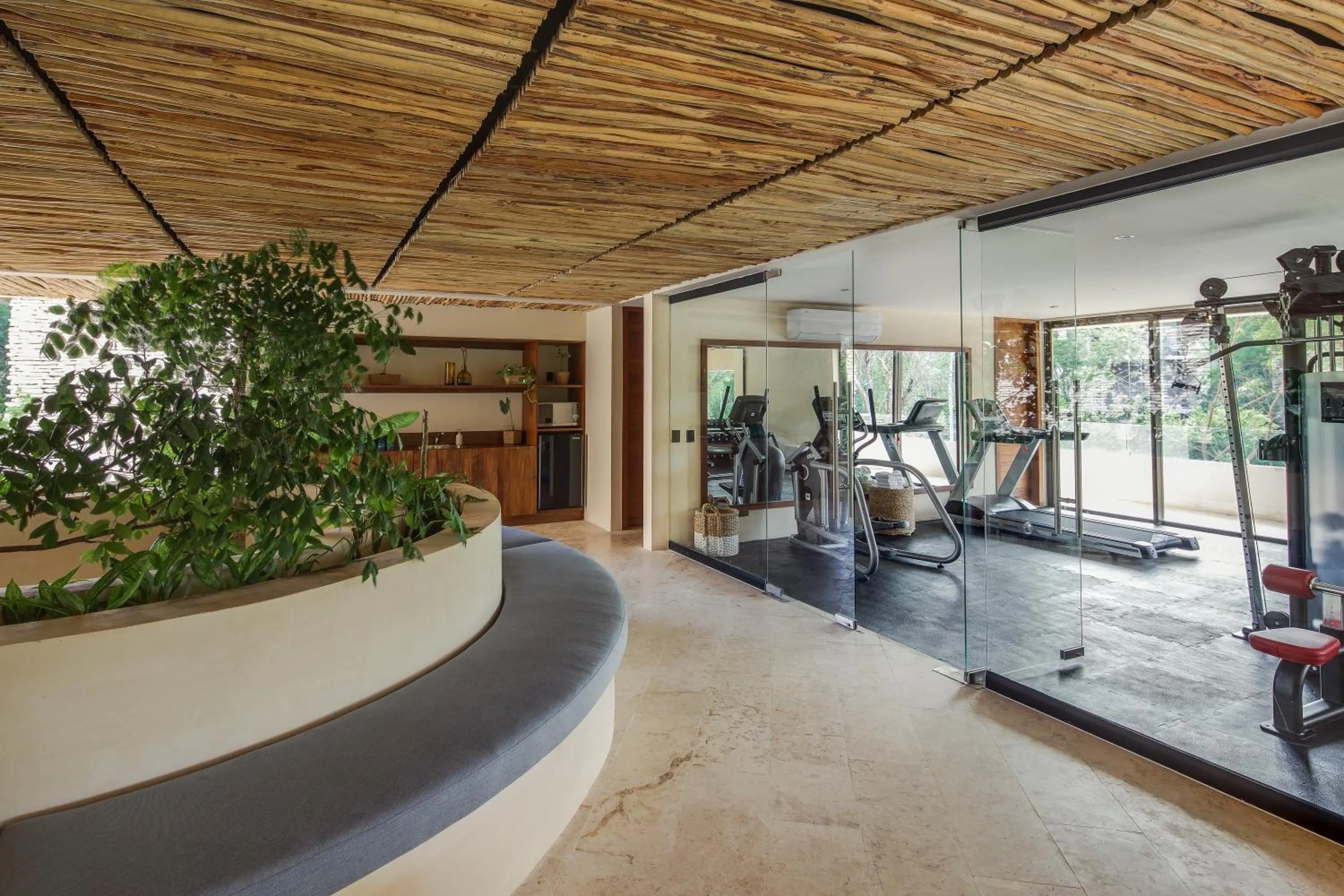 Fitness centre/facilities in Copal Tulum Hotel