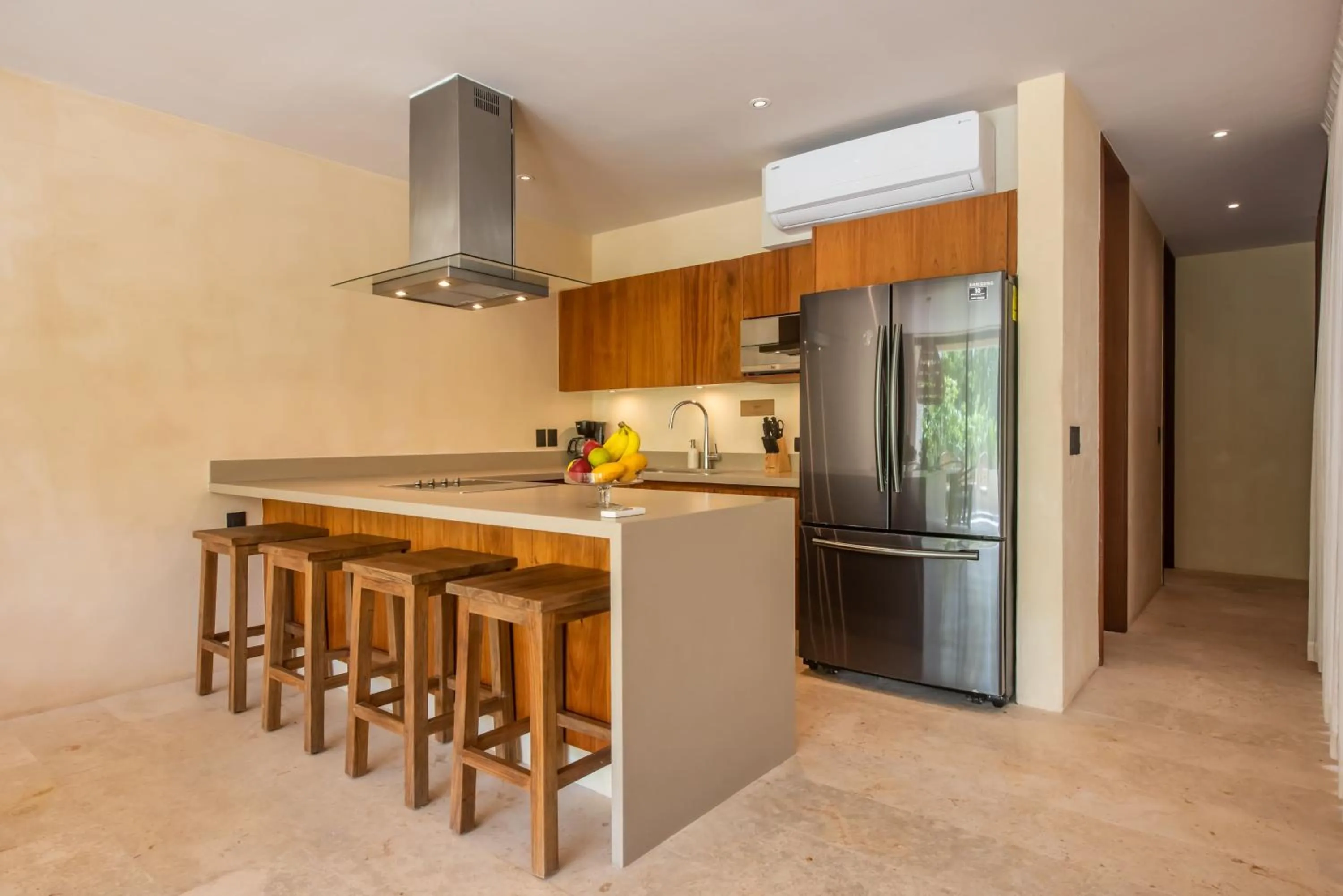 kitchen in Copal Tulum Hotel
