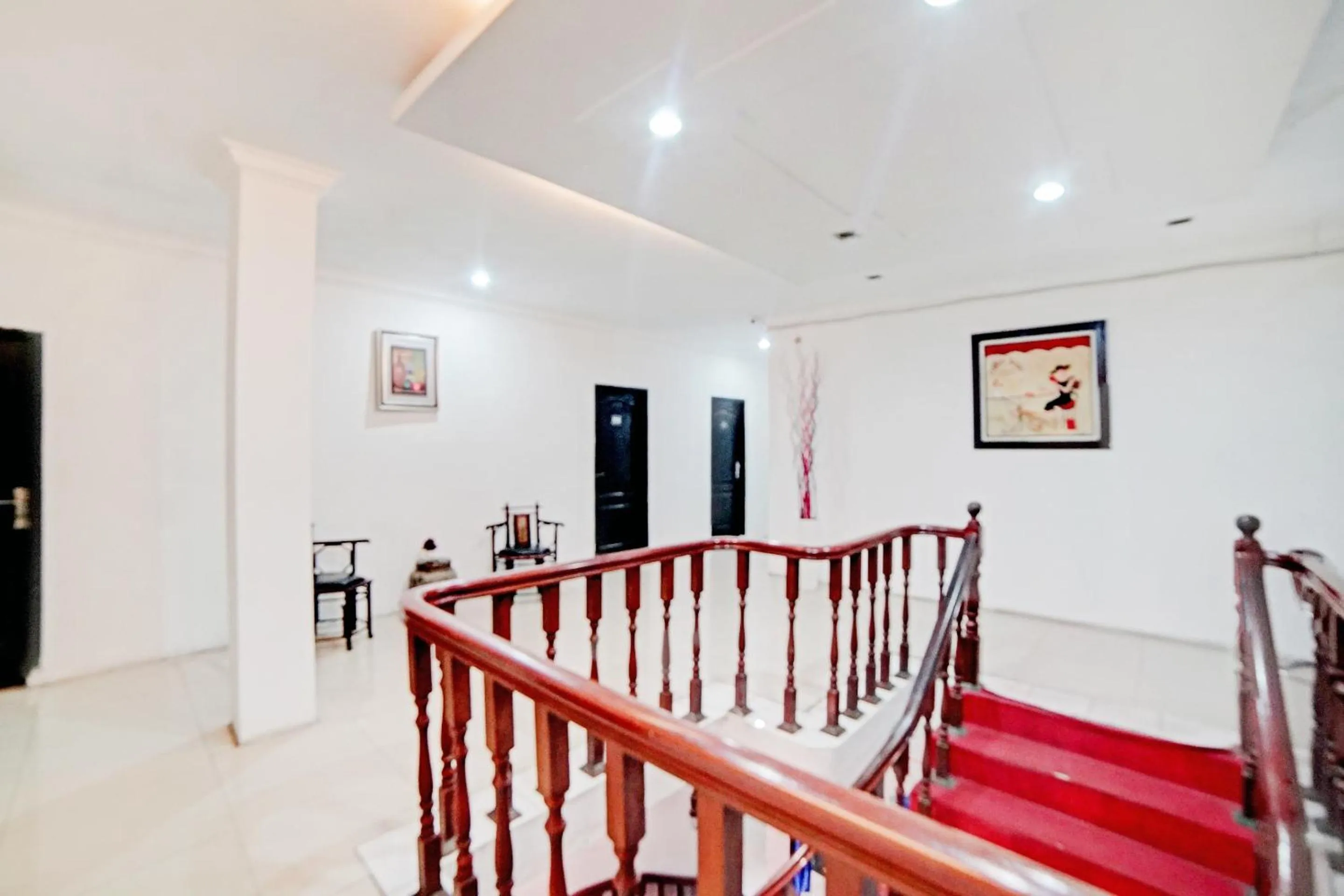 Lobby or reception in OYO 90450 Sentra Inn