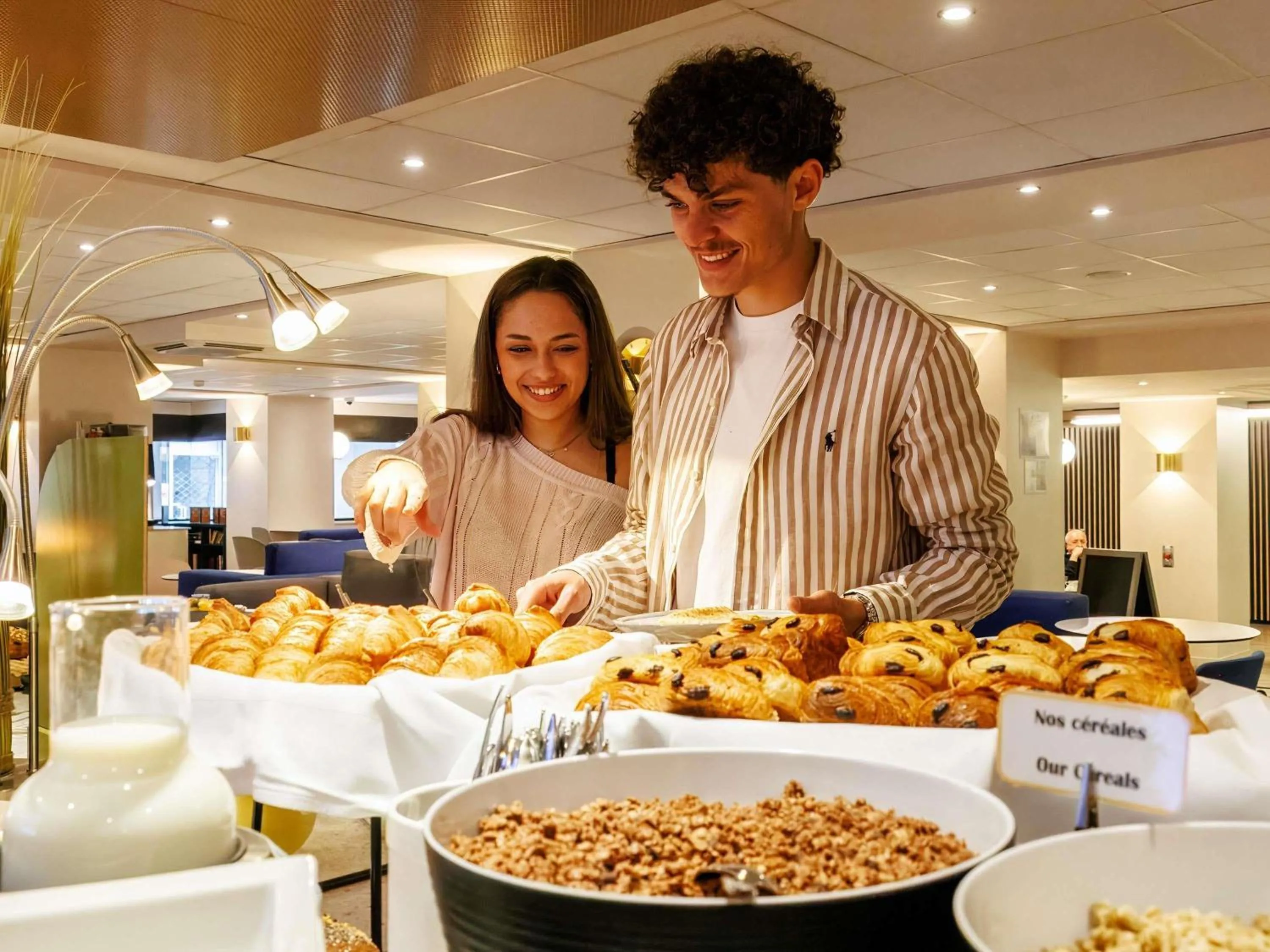 Breakfast in Mercure Rouen Centre Cathédrale