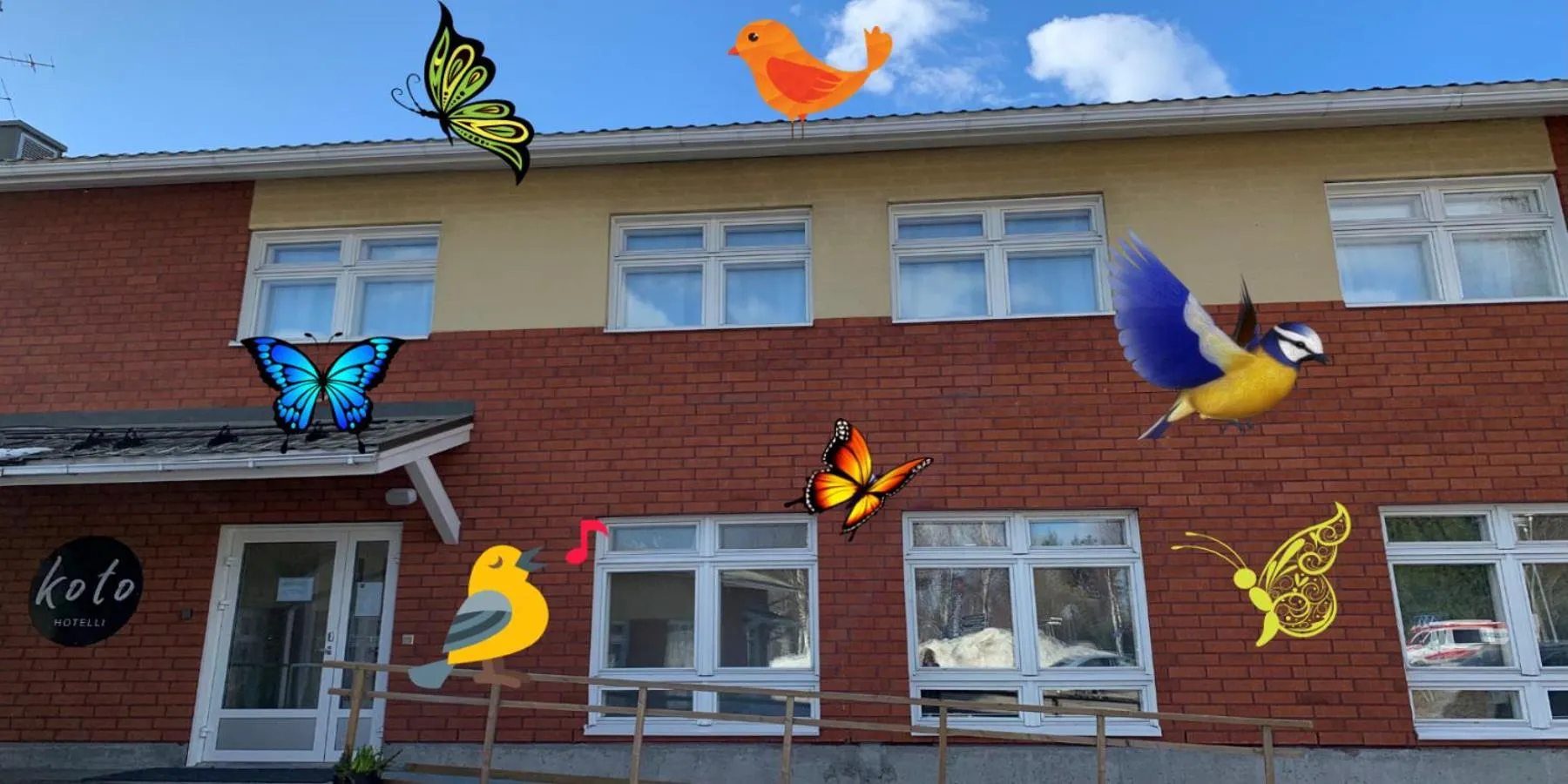 Facade/entrance in Koto Hotel Pihtipudas