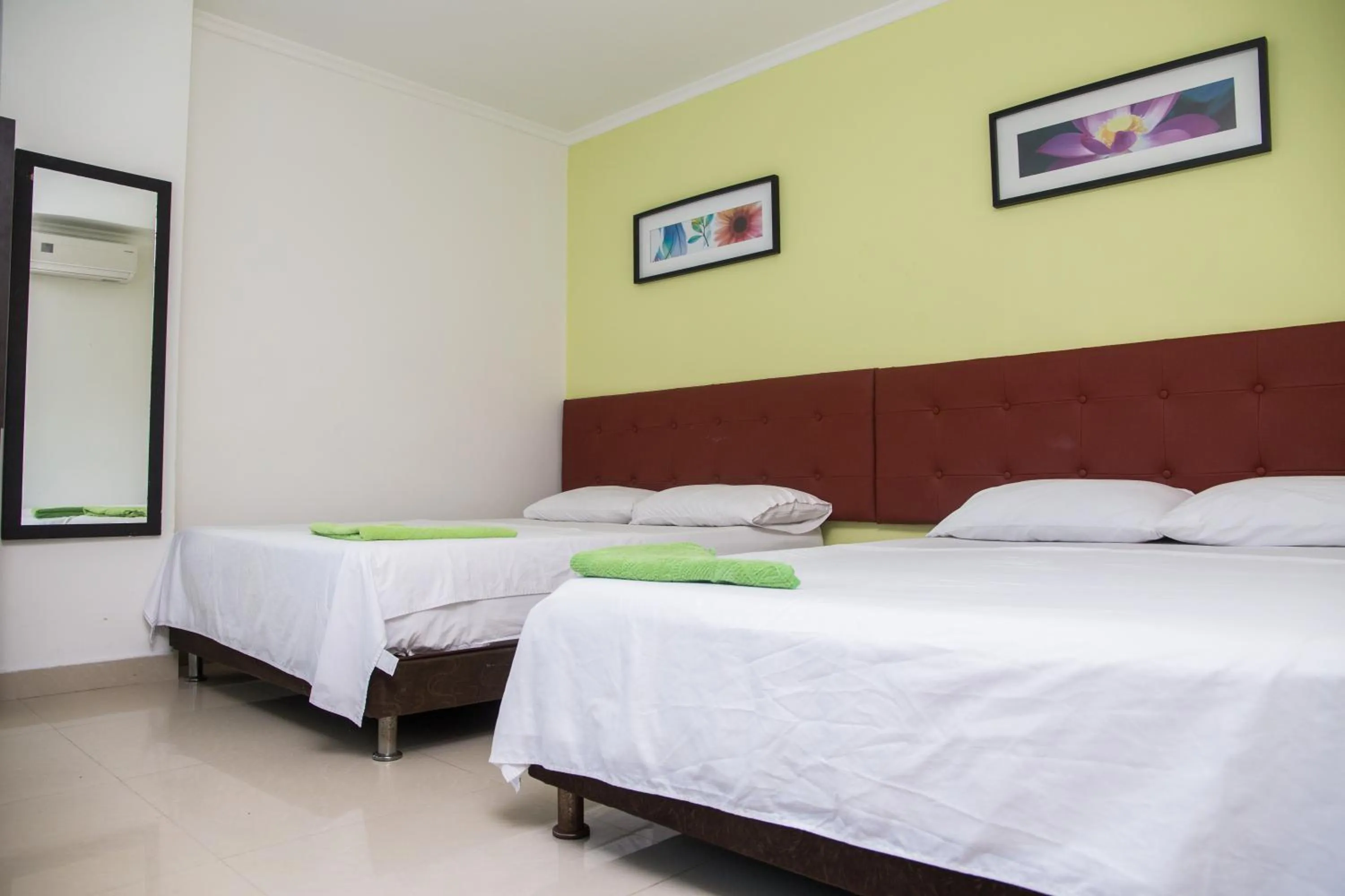 Bed in Hotel Rodadero Real