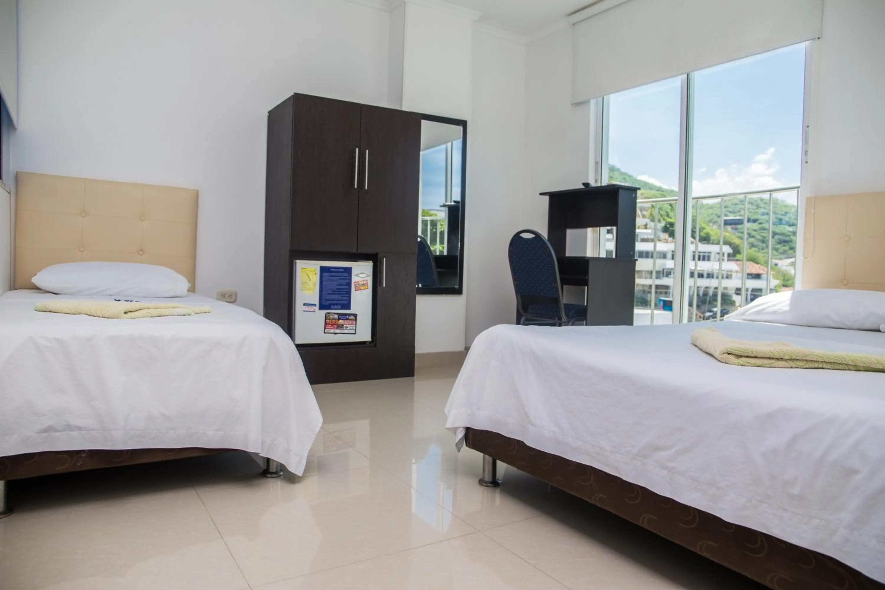 Bed in Hotel Rodadero Real