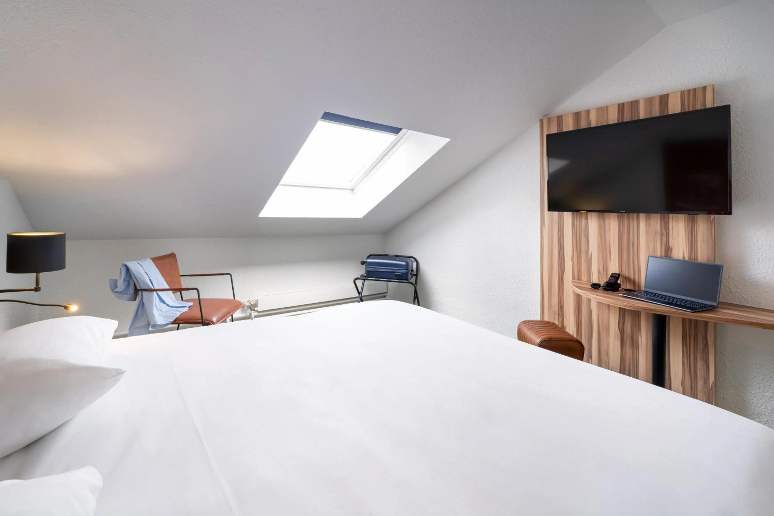 Bed in Ibis Styles Lisieux Normandie