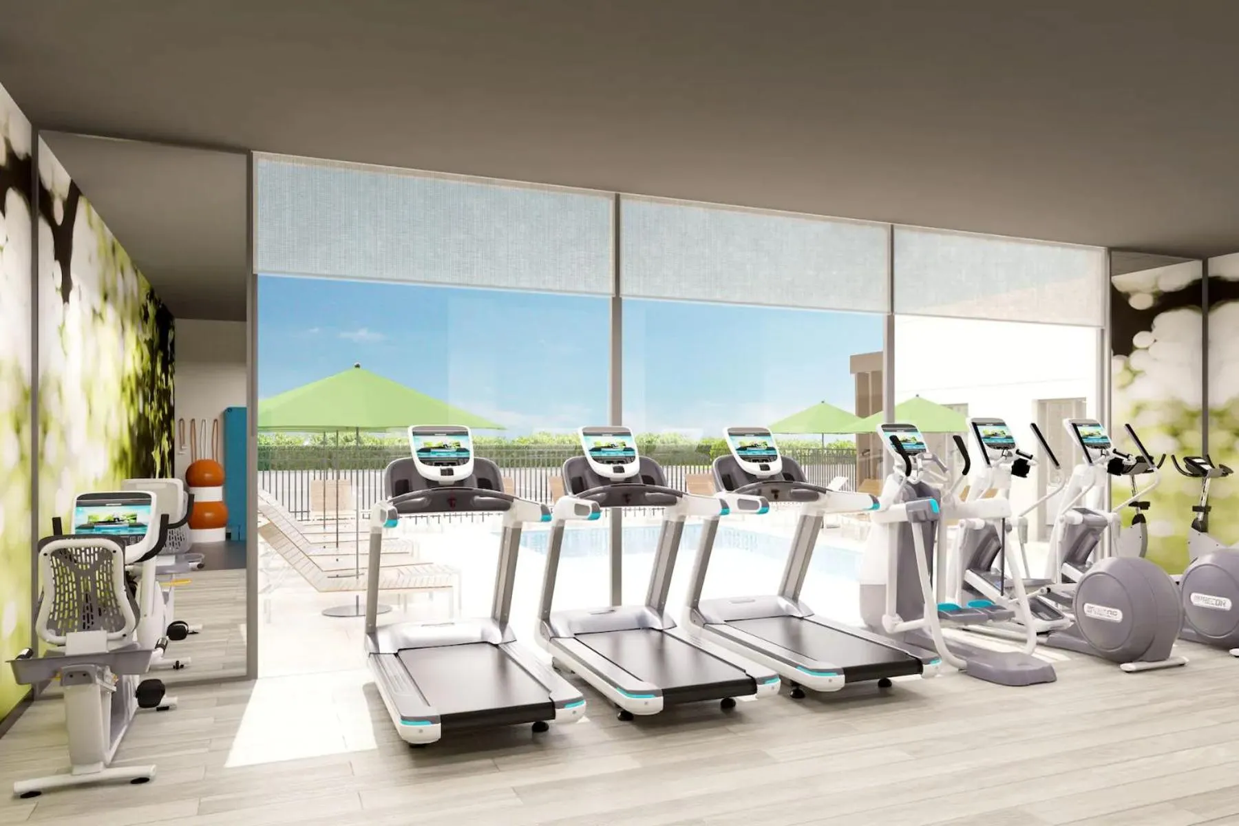 Fitness centre/facilities in Wyndham Garden Sacramento Airport Natomas
