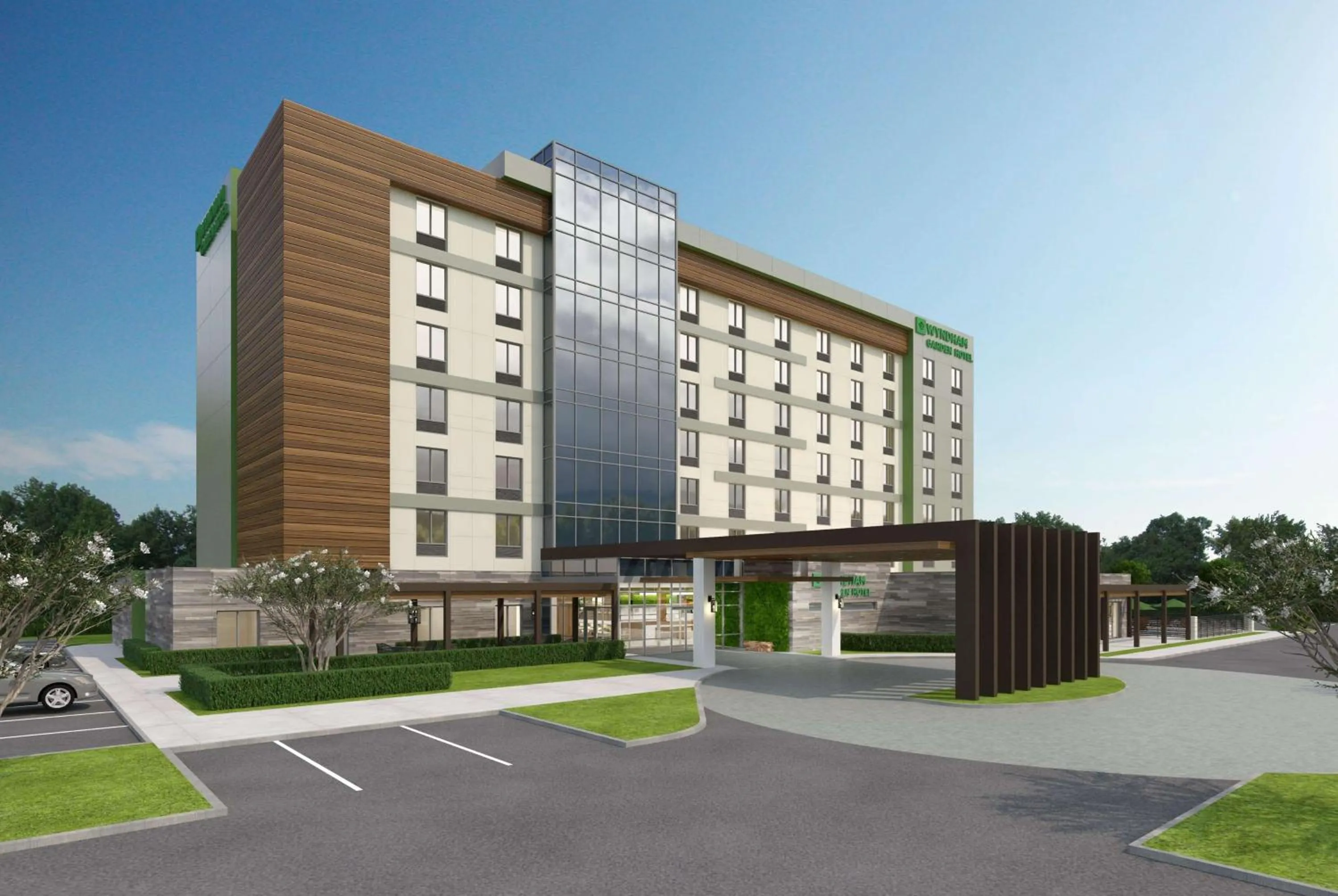 Property building in Wyndham Garden Sacramento Airport Natomas