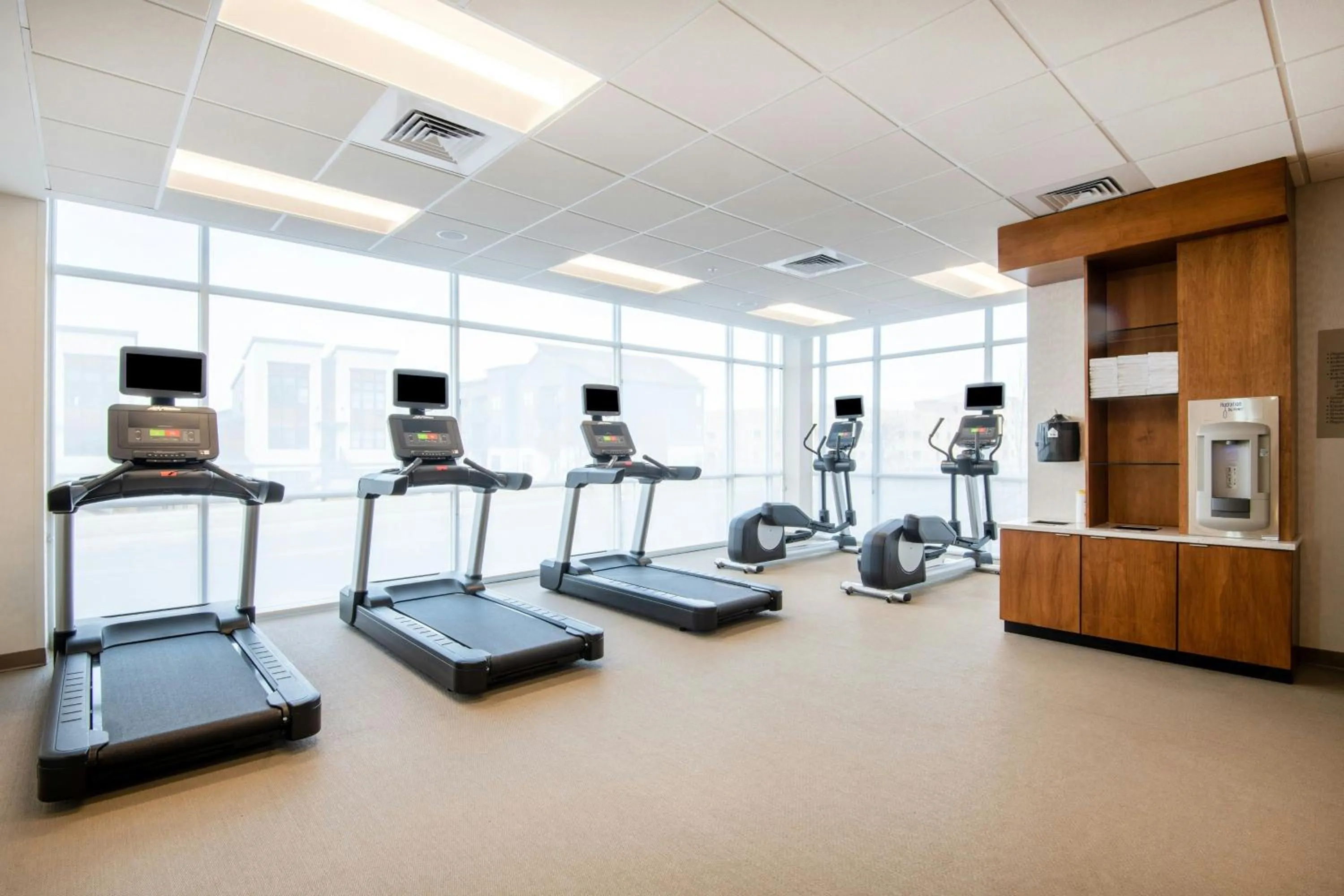 Fitness centre/facilities in SpringHill Suites Denver Parker