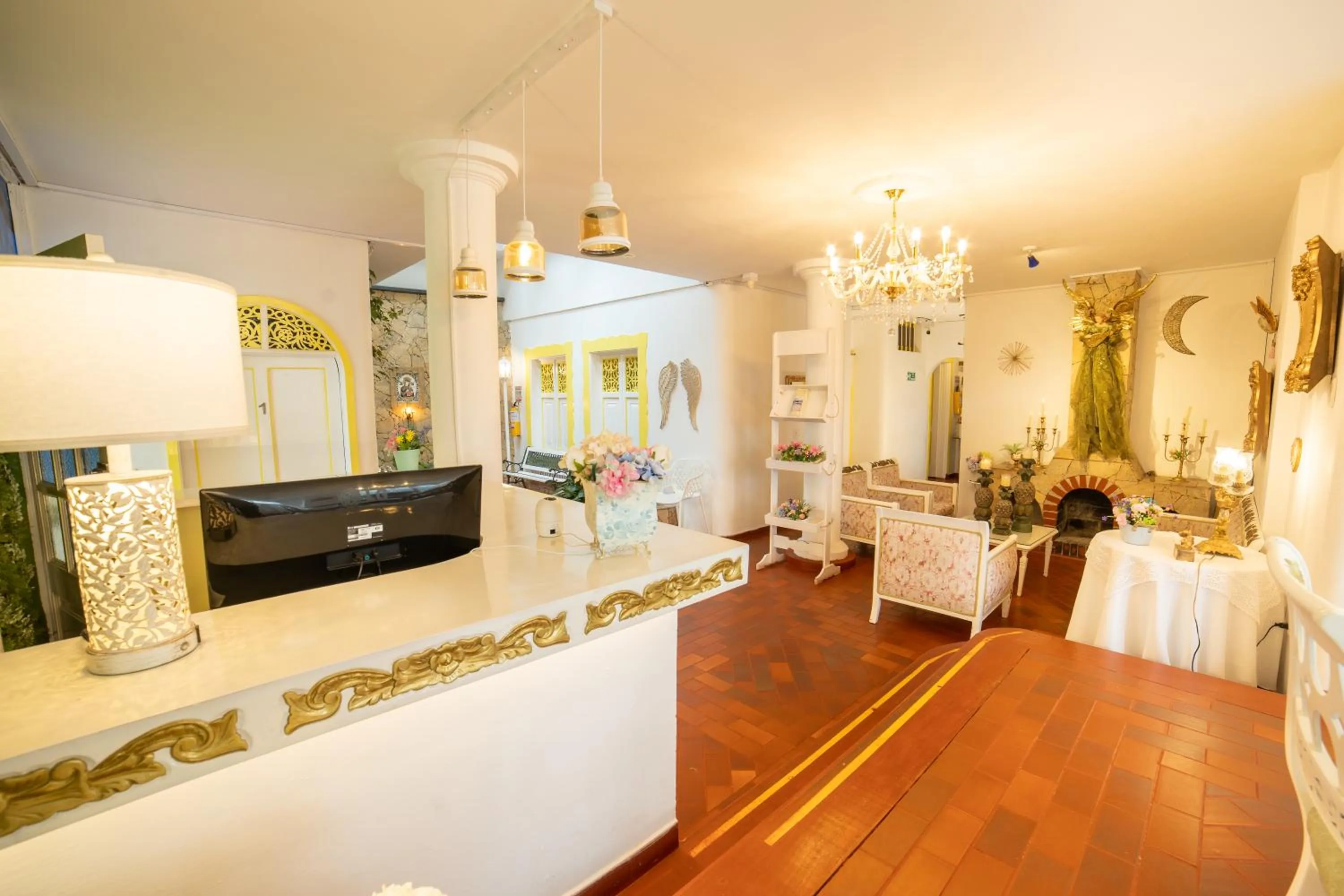 Living room in Posada del Angel