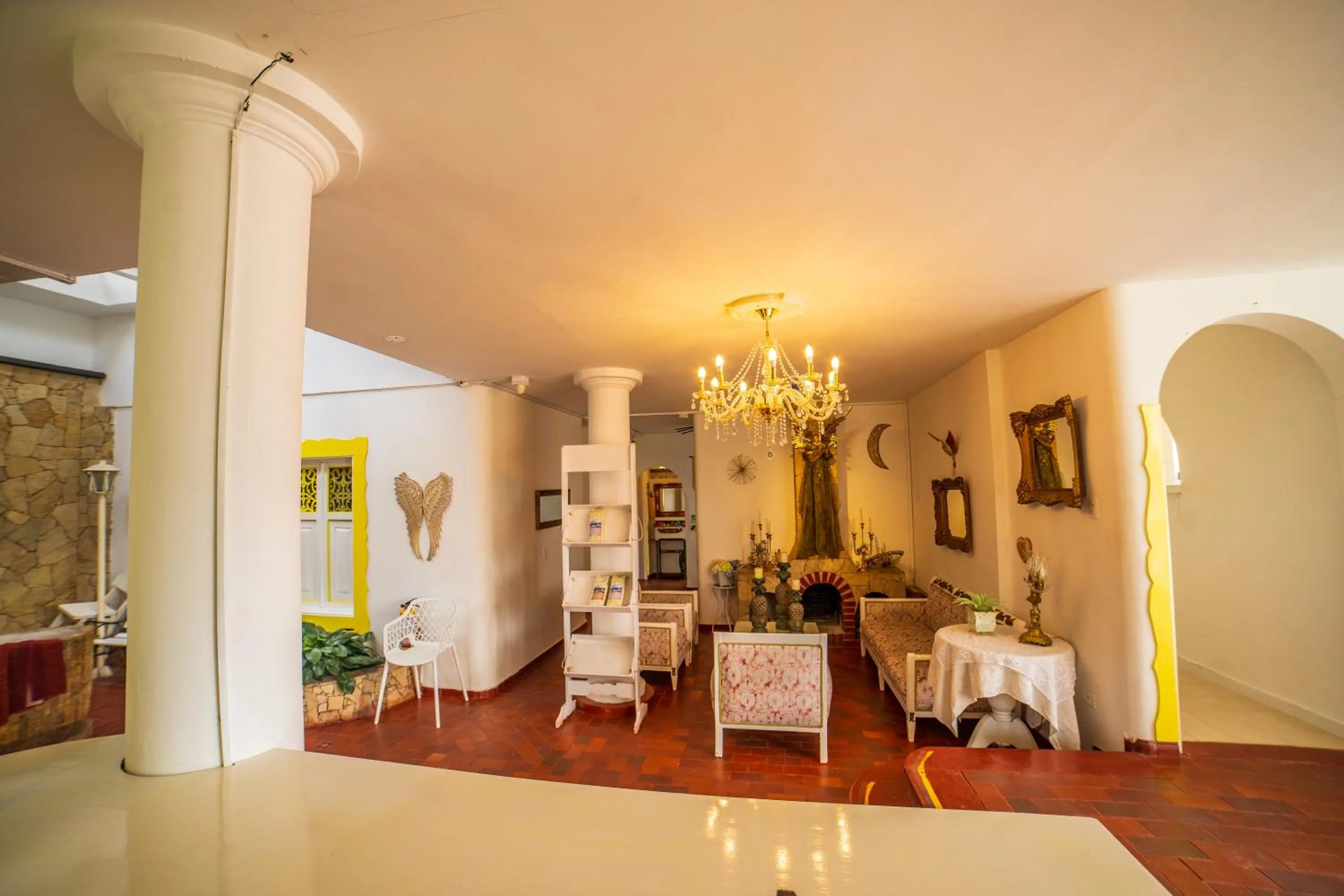Living room in Posada del Angel