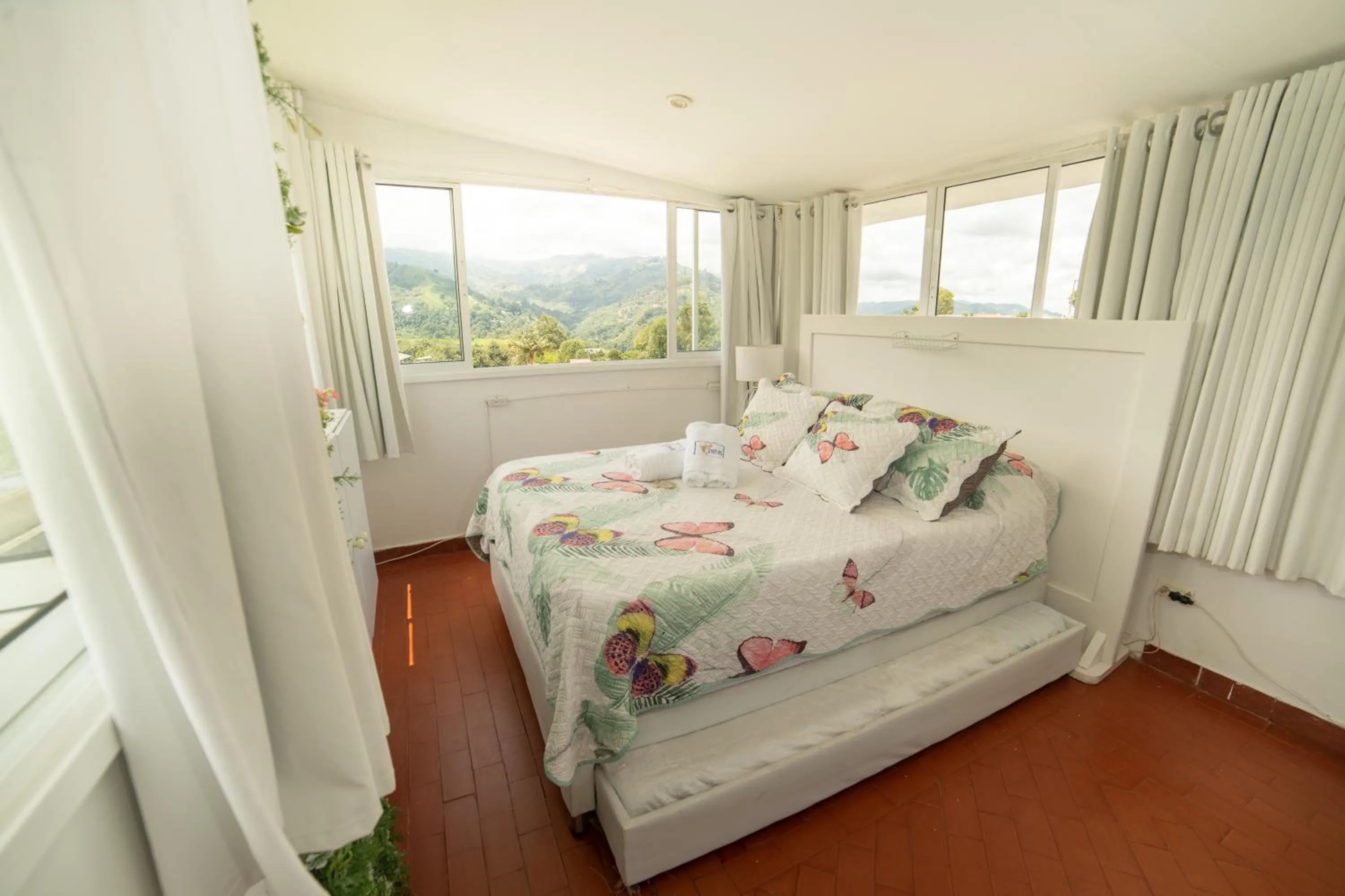 Bed in Posada del Angel