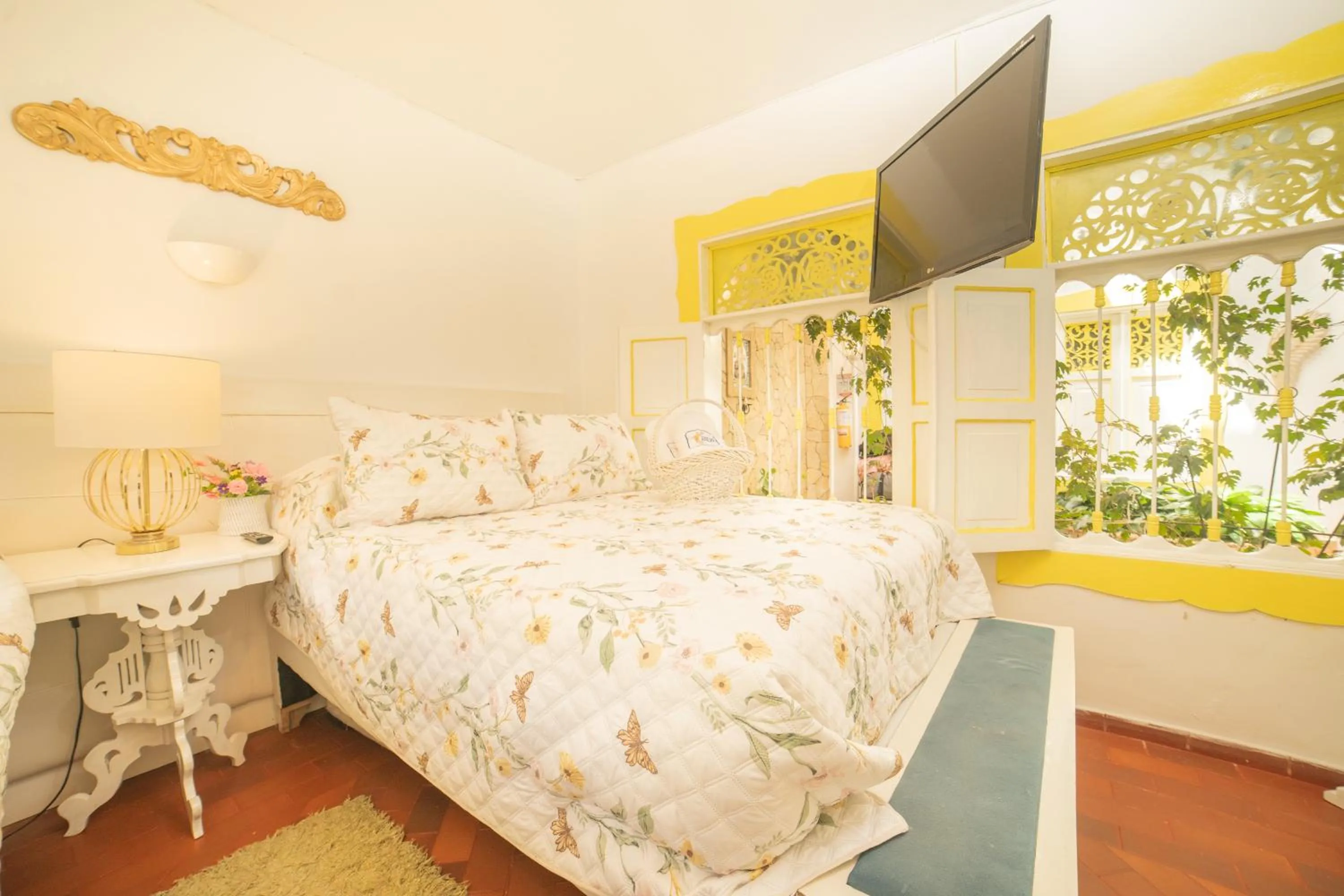 Bed in Posada del Angel