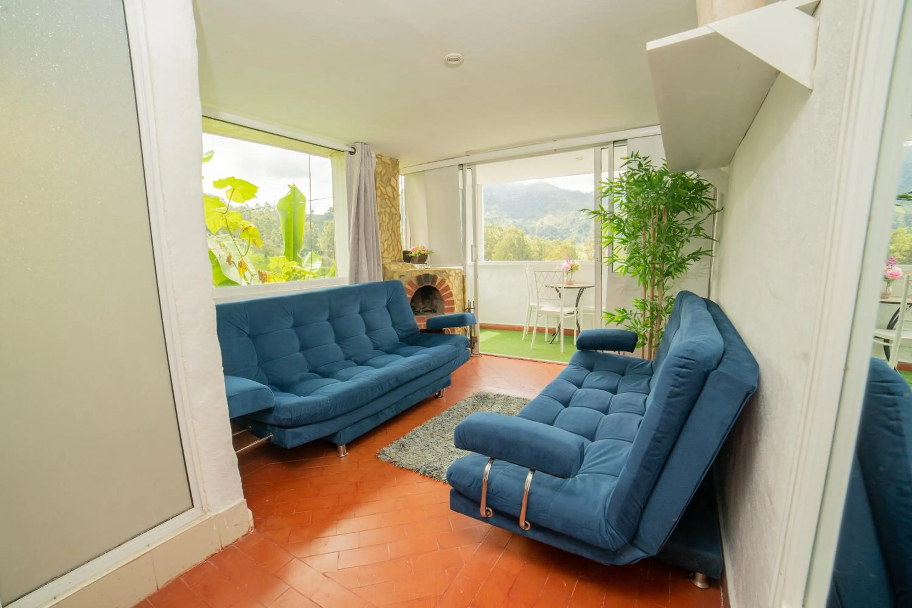 Living room in Posada del Angel