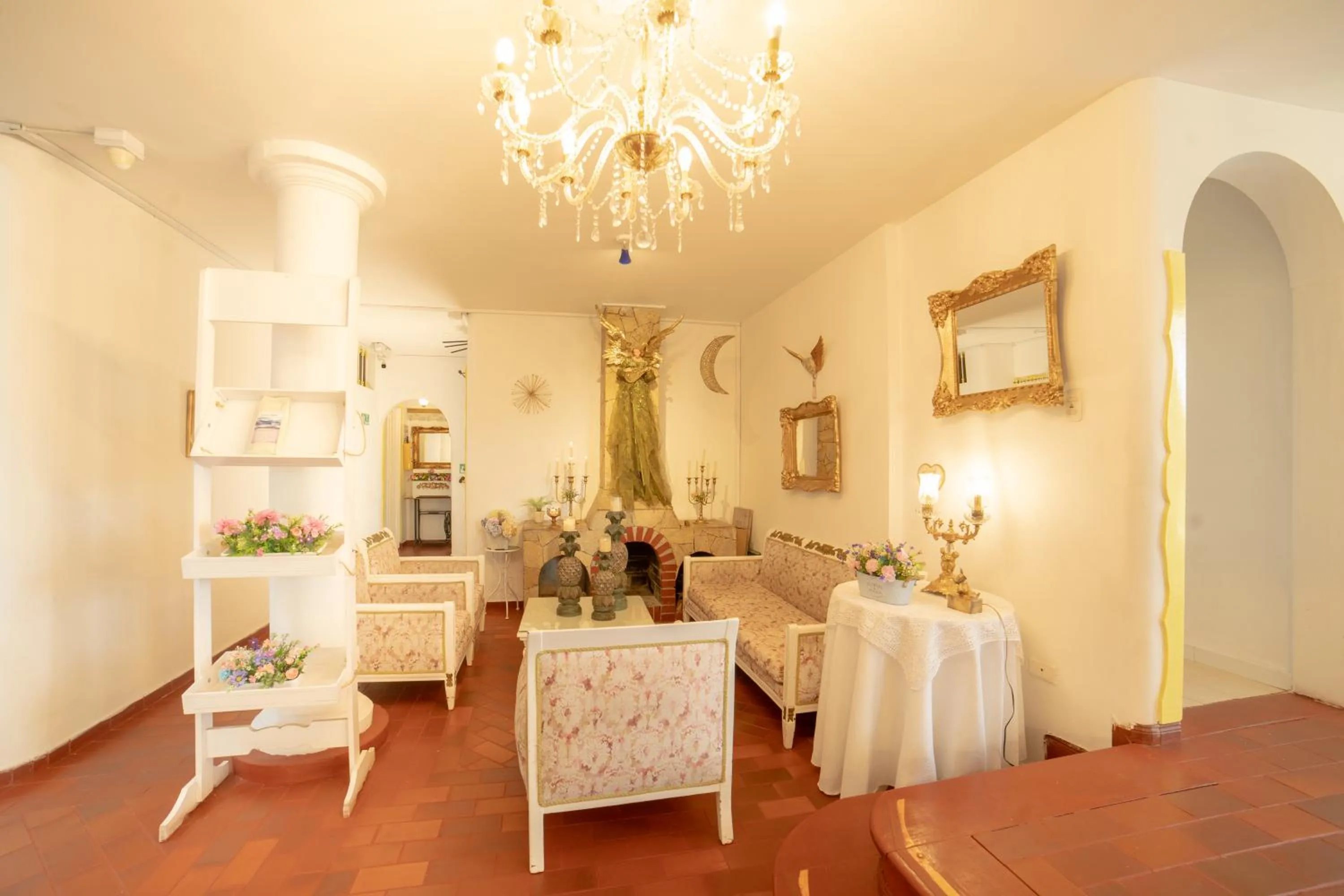 Living room in Posada del Angel