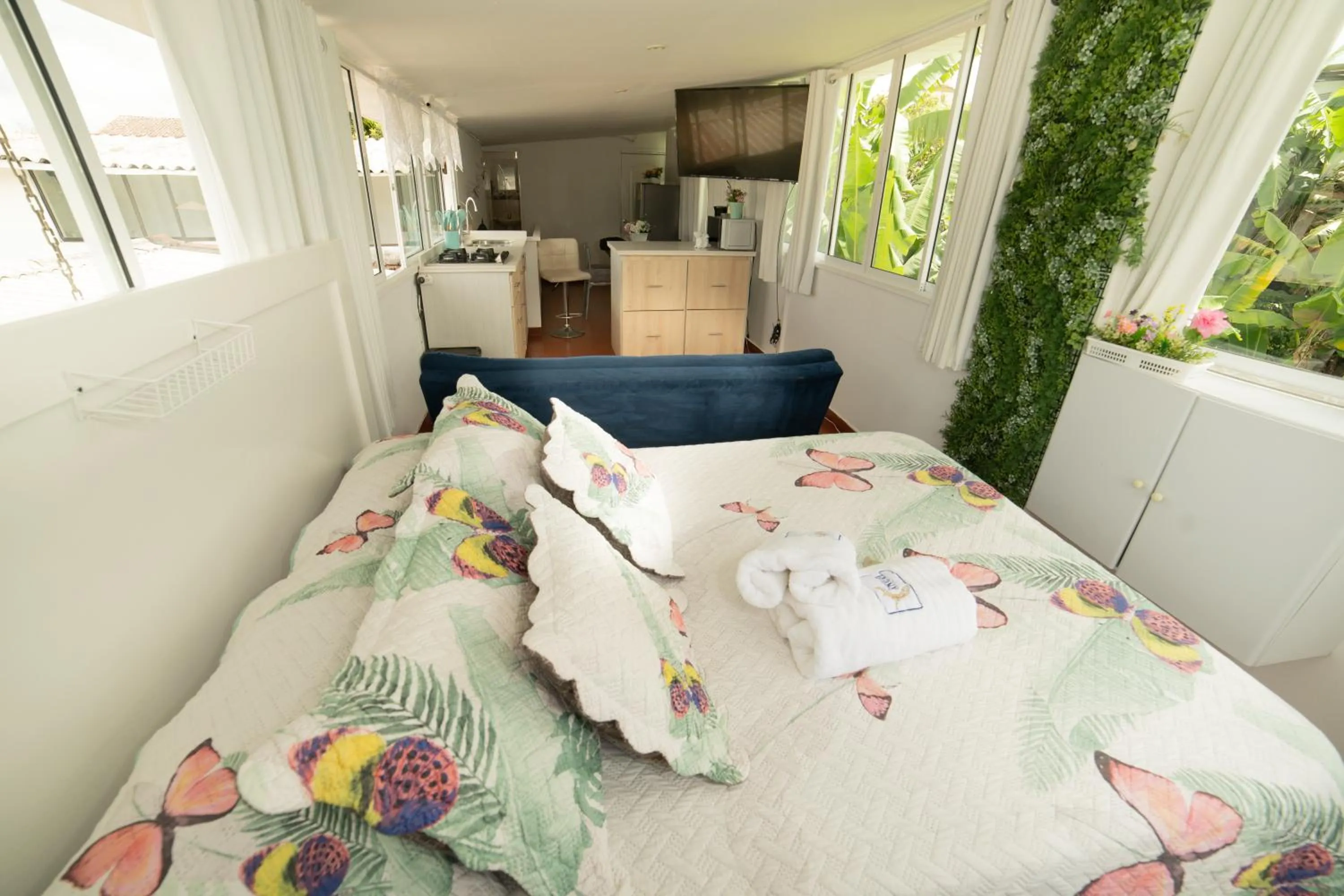 Bed in Posada del Angel