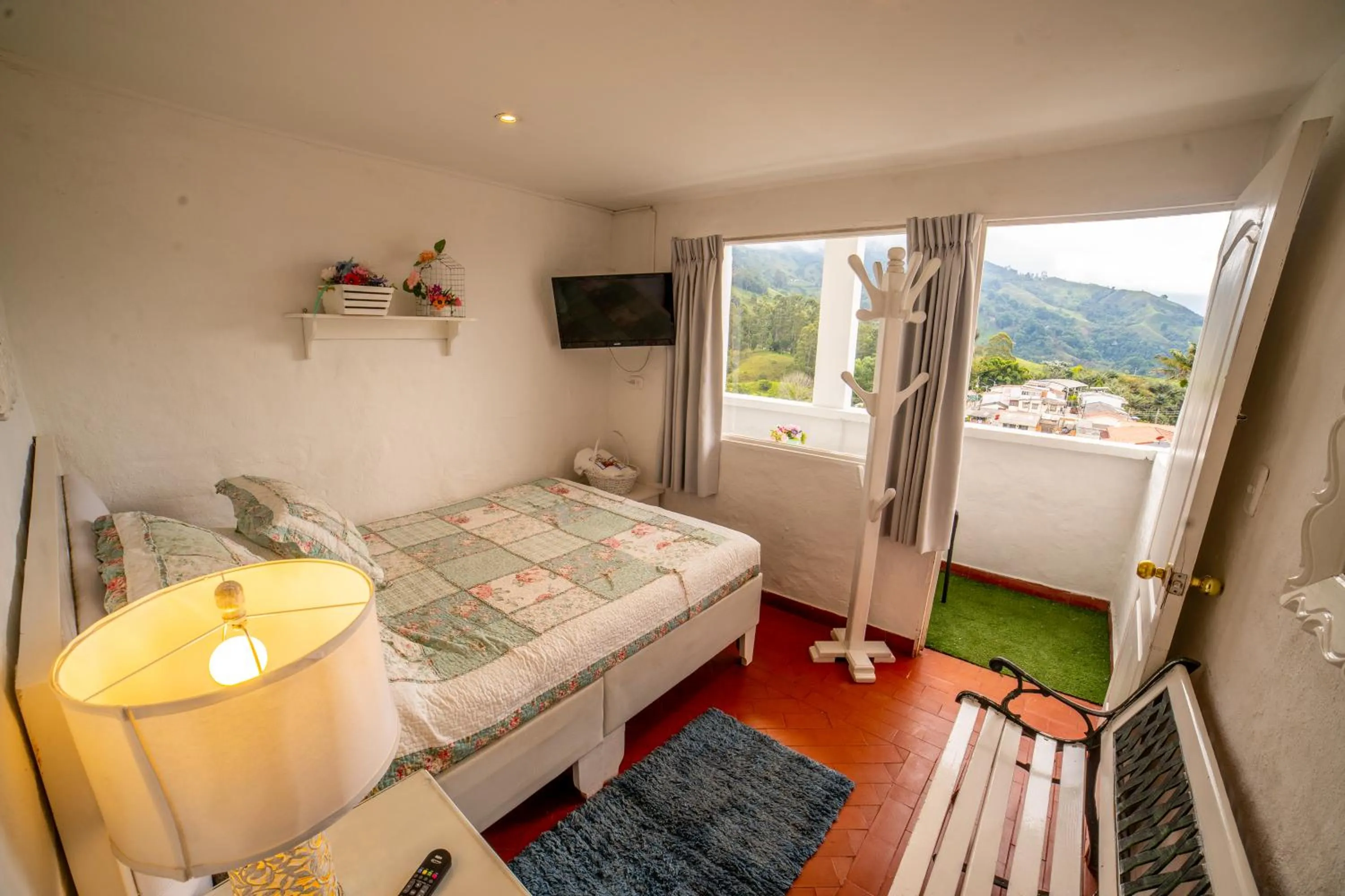 Bed in Posada del Angel