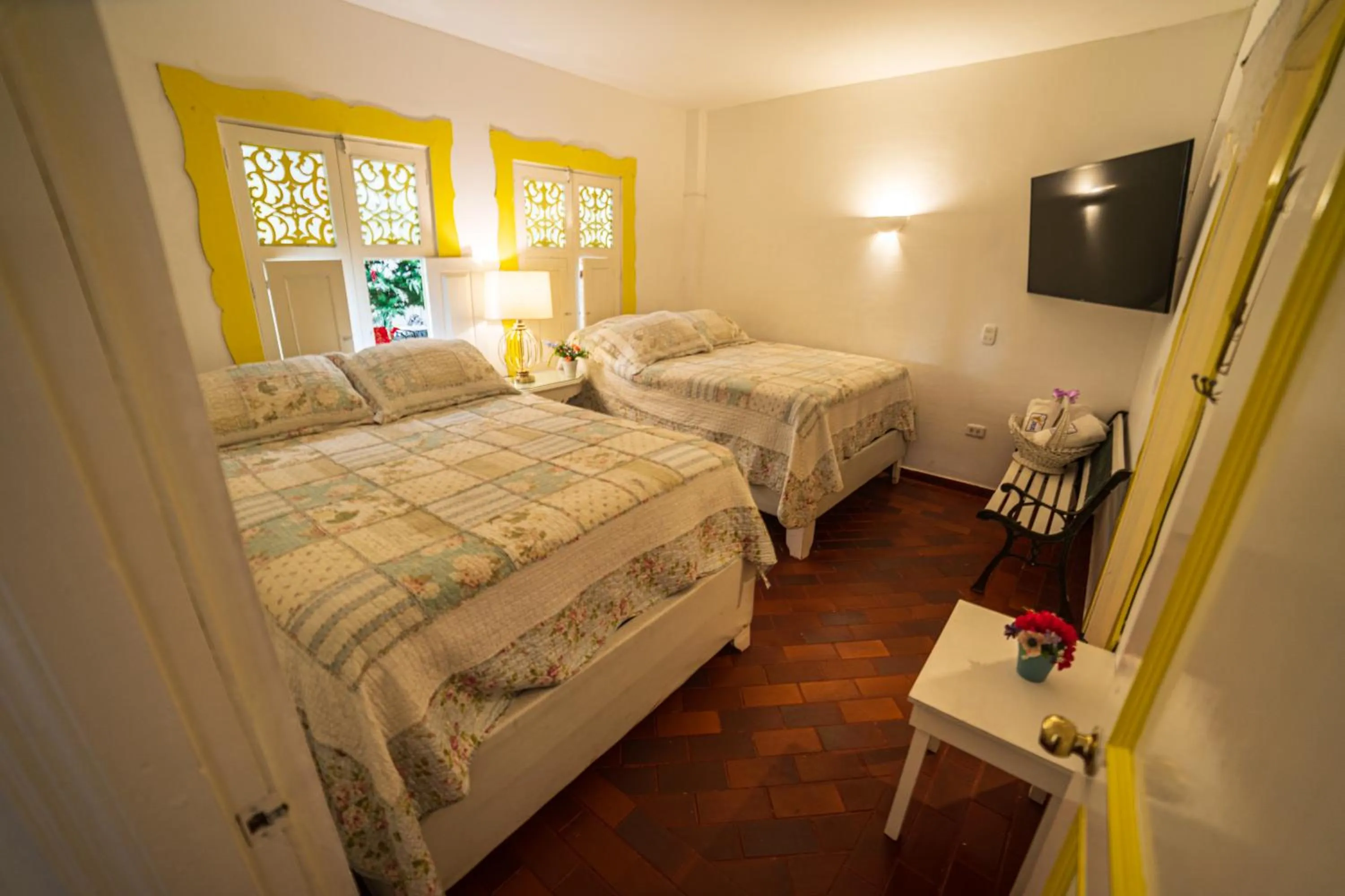 Bed in Posada del Angel