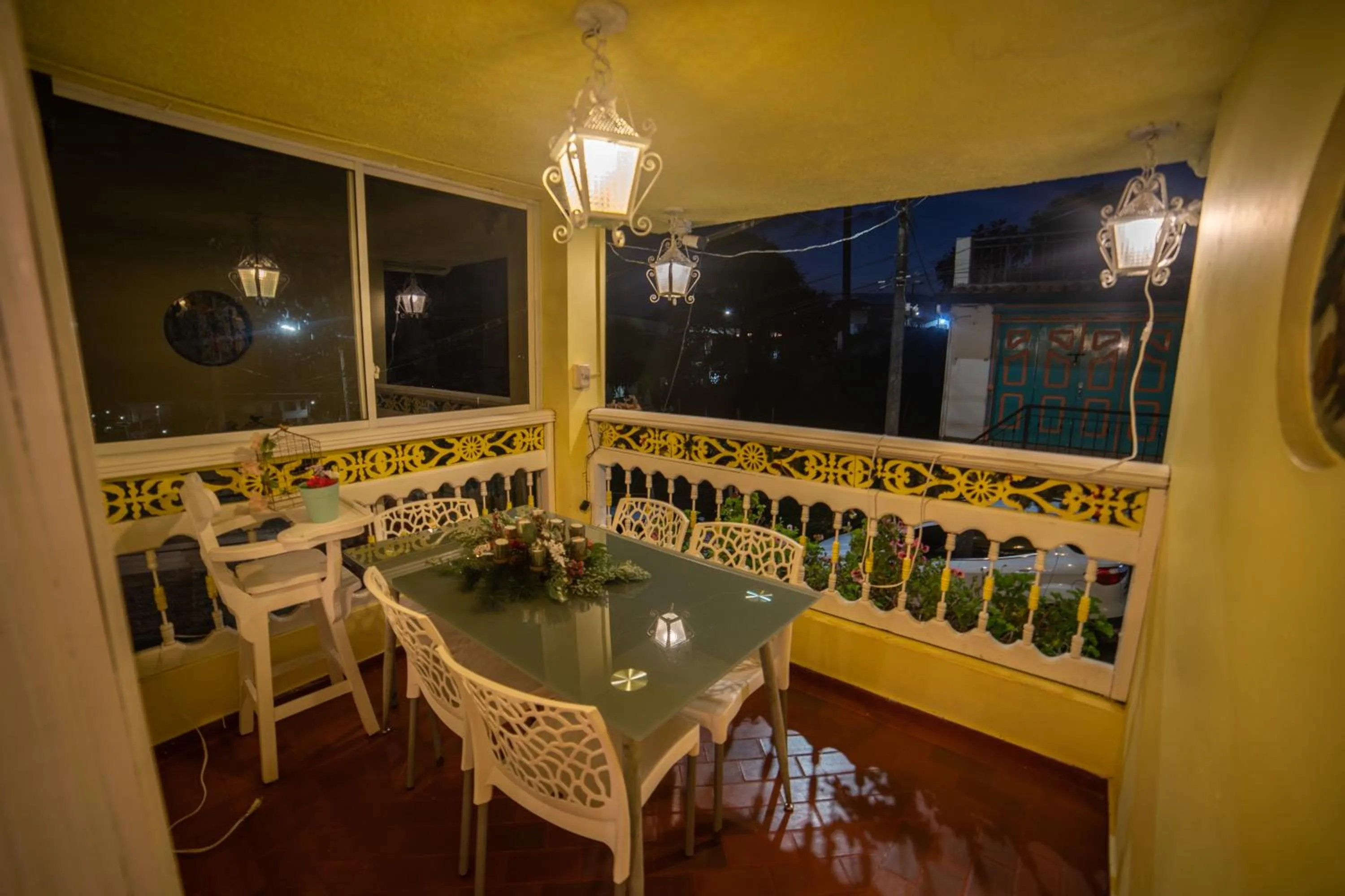 Dining area in Posada del Angel