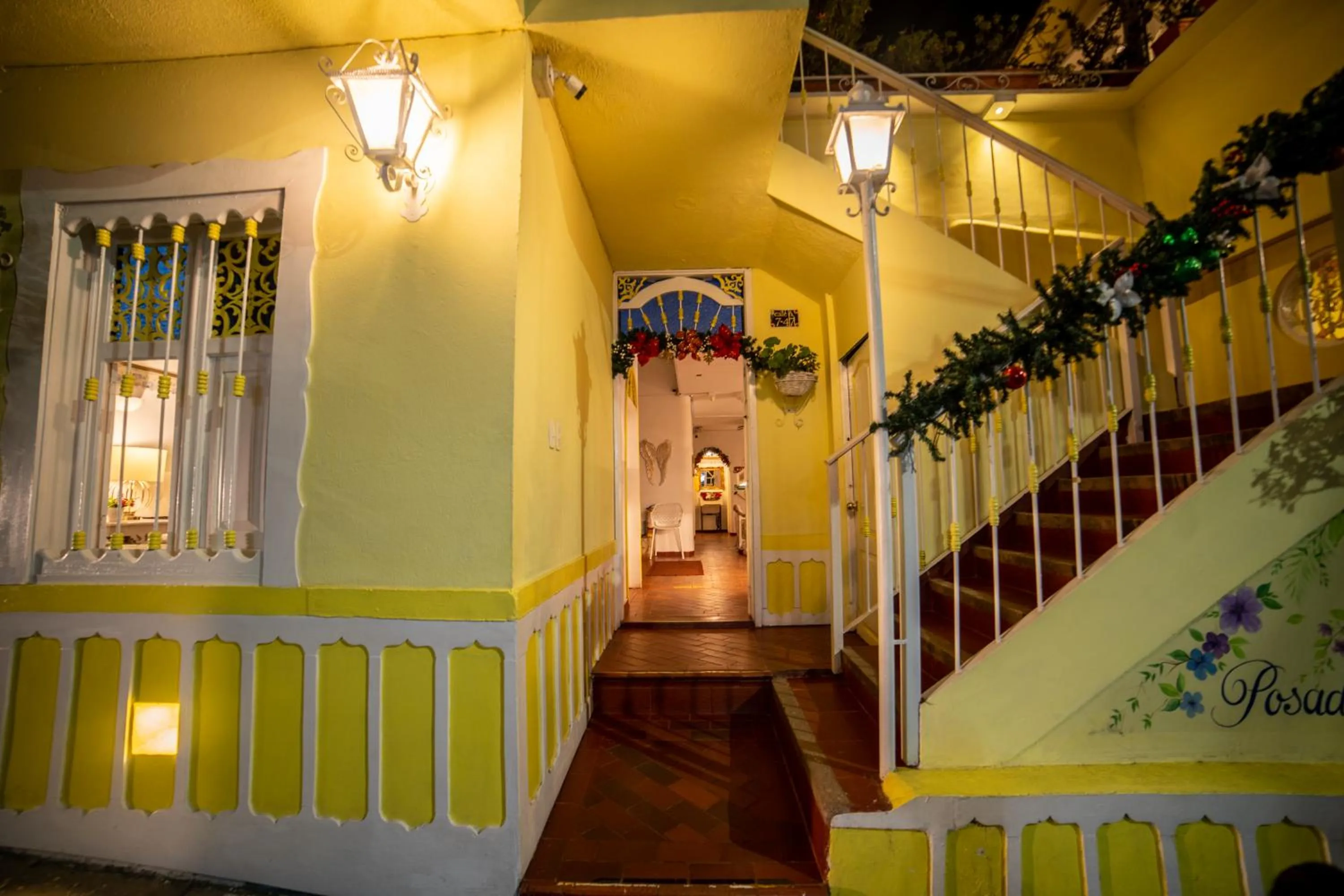 Facade/entrance in Posada del Angel