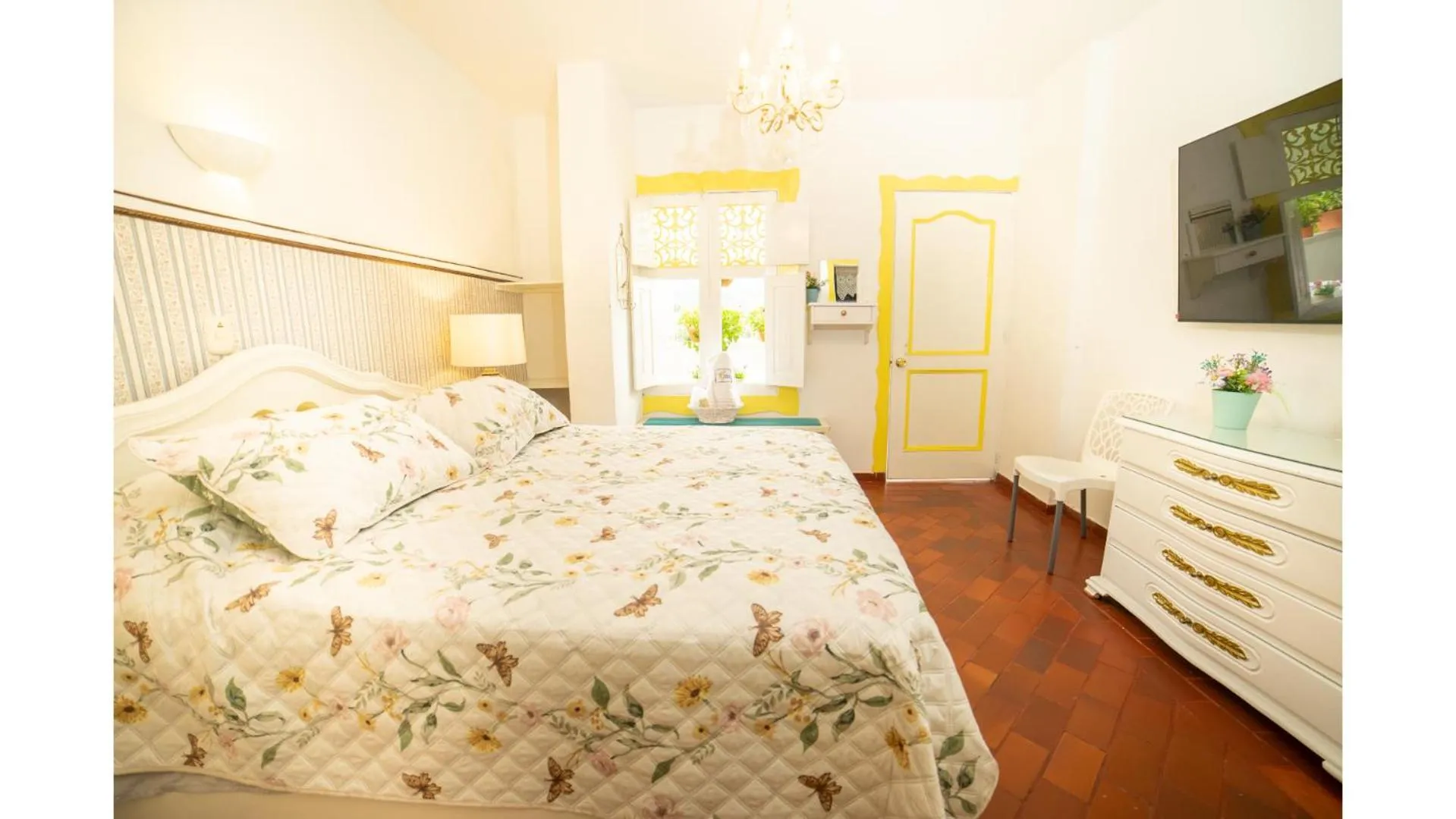 Bed in Posada del Angel