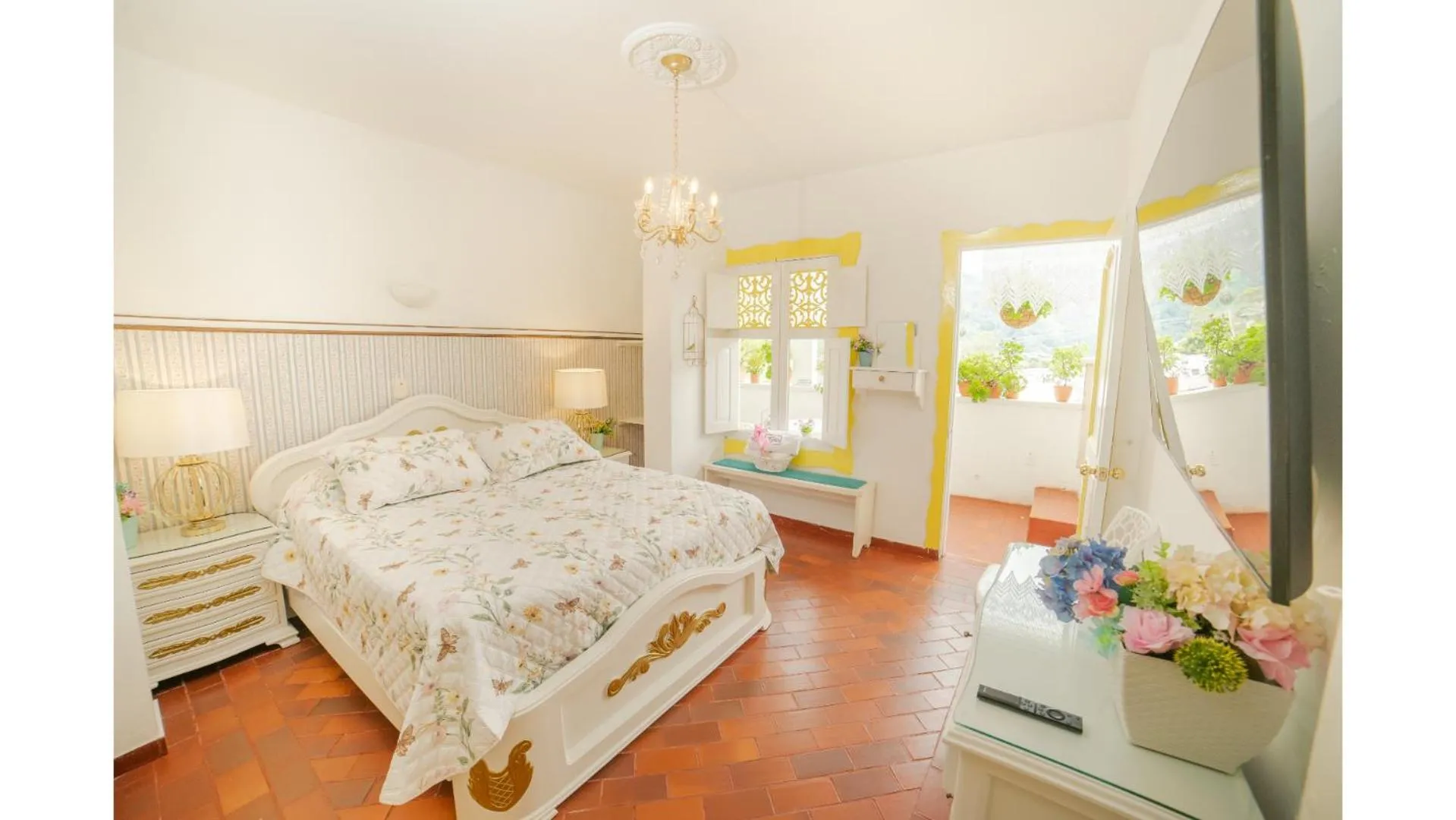 Bed in Posada del Angel