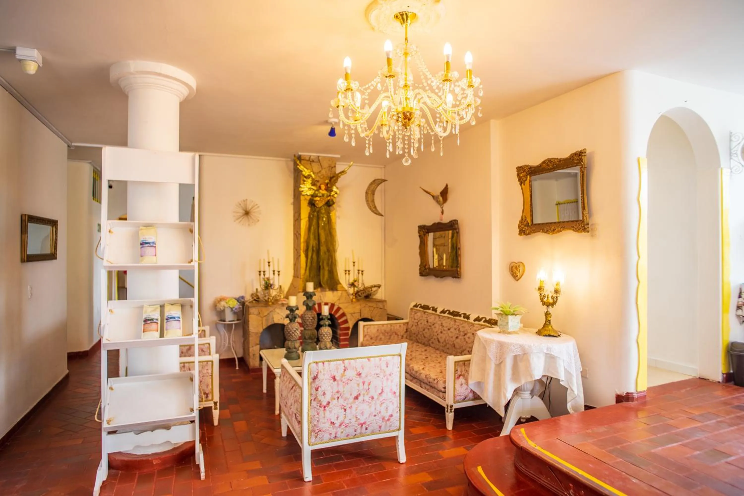 Living room in Posada del Angel