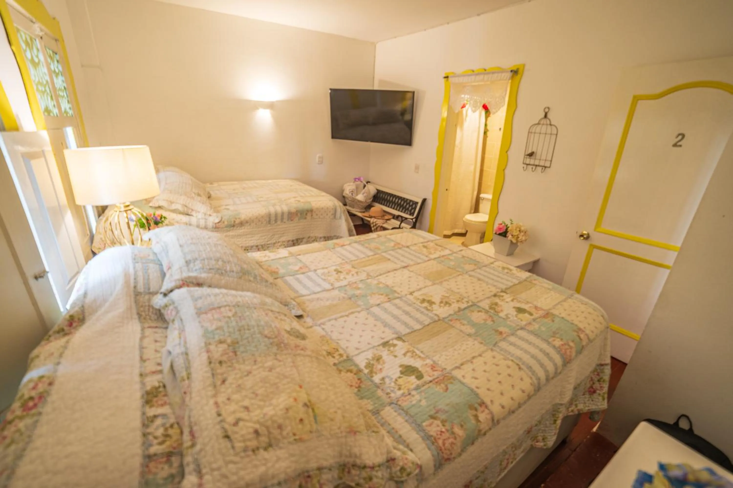 Bed in Posada del Angel