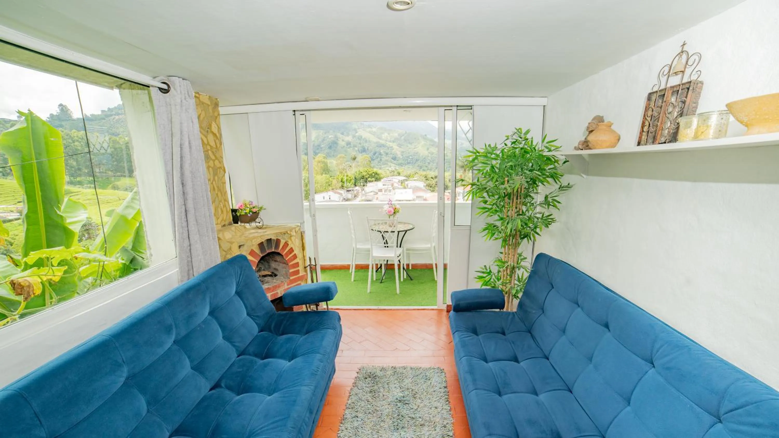Living room in Posada del Angel