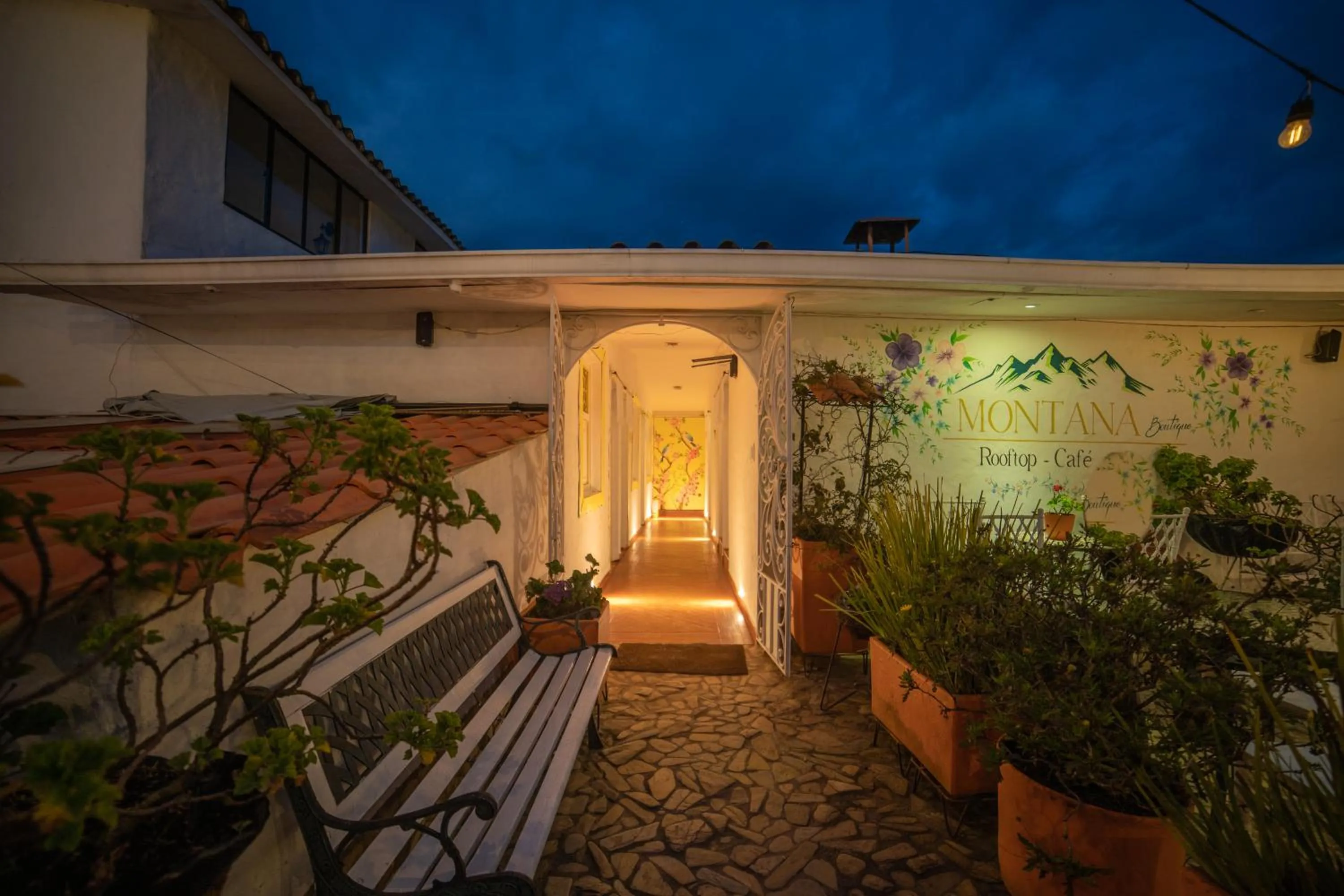 Patio in Posada del Angel
