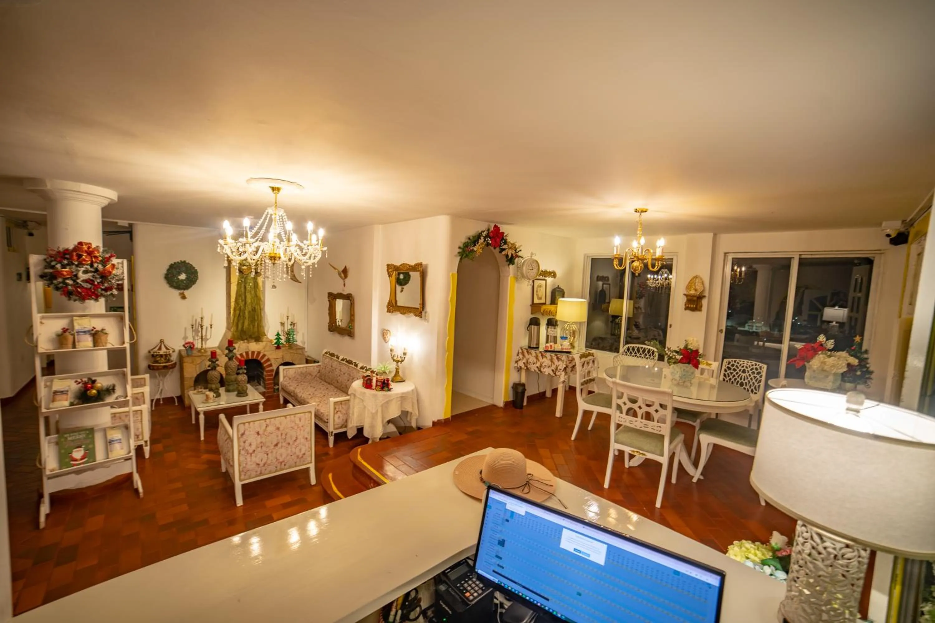 Living room in Posada del Angel