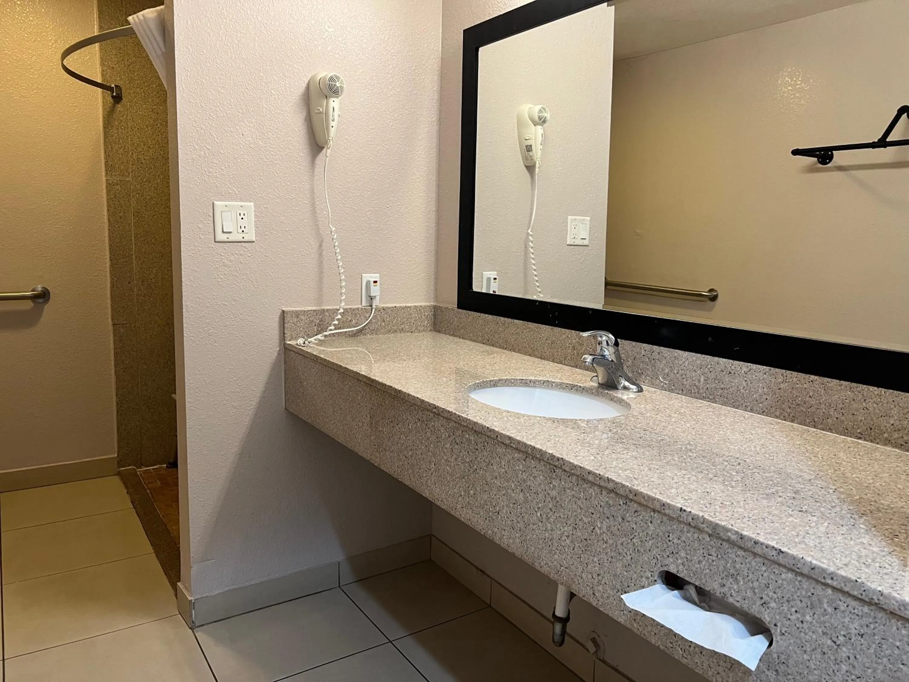 Shower in Super 8 by Wyndham Mesa Downtown Near Convention Center