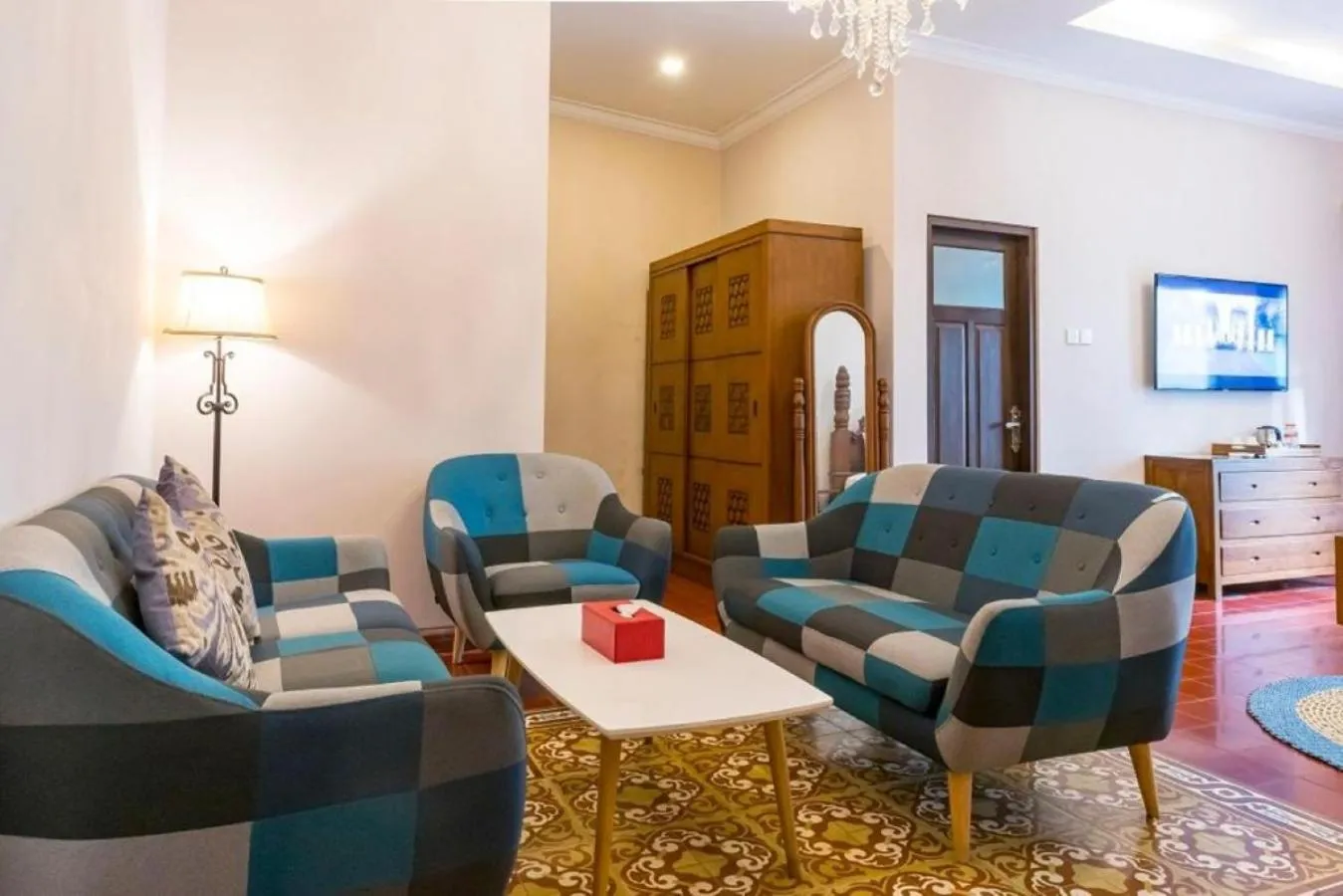 Living room in Clemmie Huis