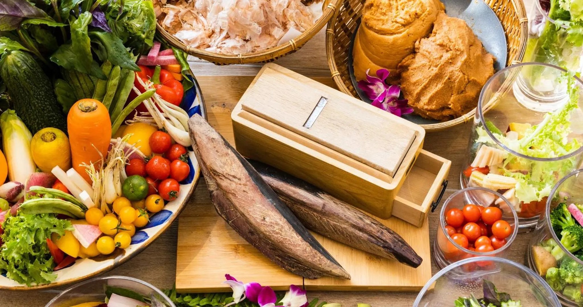 Breakfast in HOTEL SANSUI NAHA Ryukyu Onsen Naminoue-No-Yu