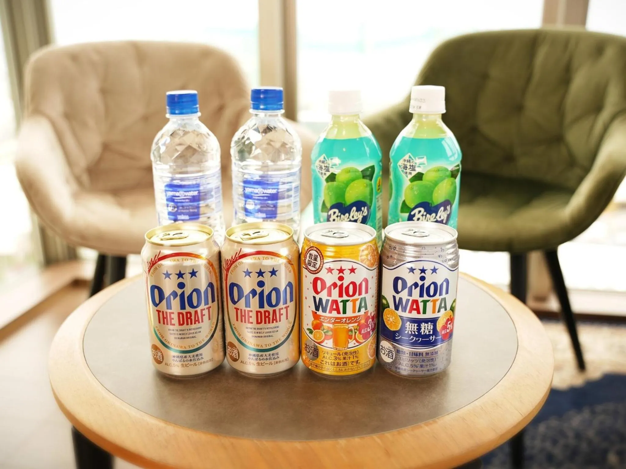 Drinks in HOTEL SANSUI NAHA Ryukyu Onsen Naminoue-No-Yu