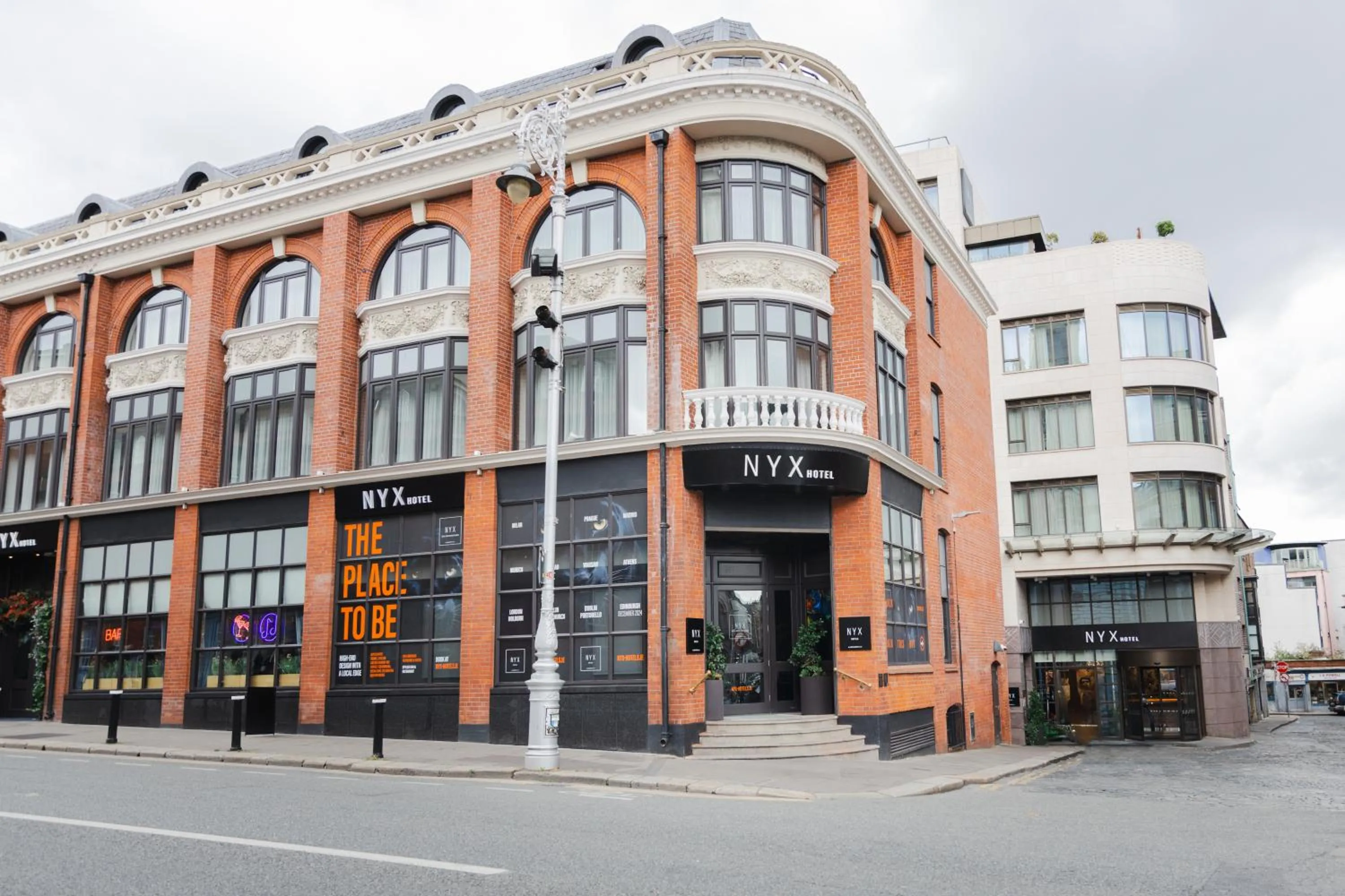 Property building in NYX Hotel Dublin Christchurch