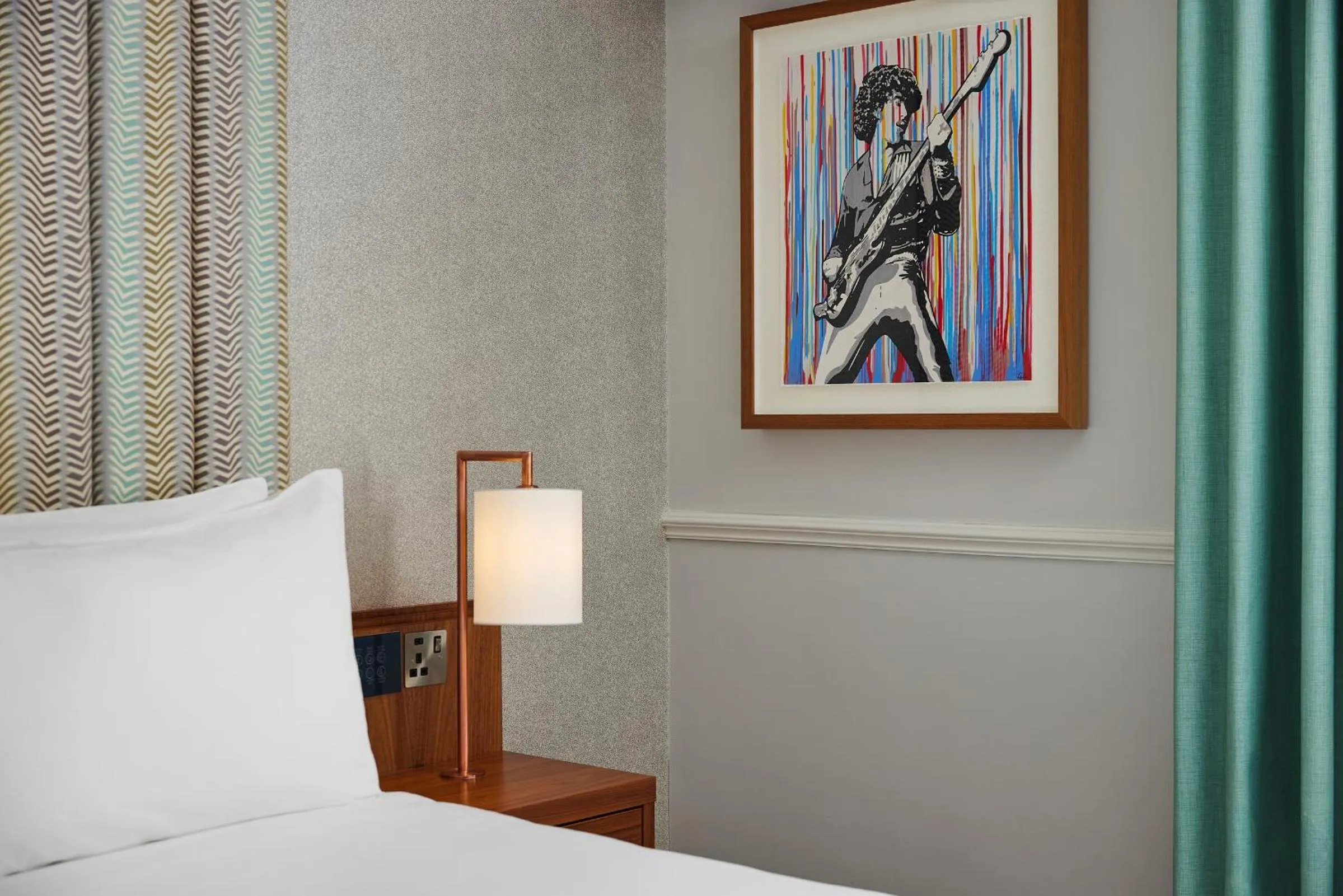 Bedroom, Bed in NYX Hotel Dublin Christchurch