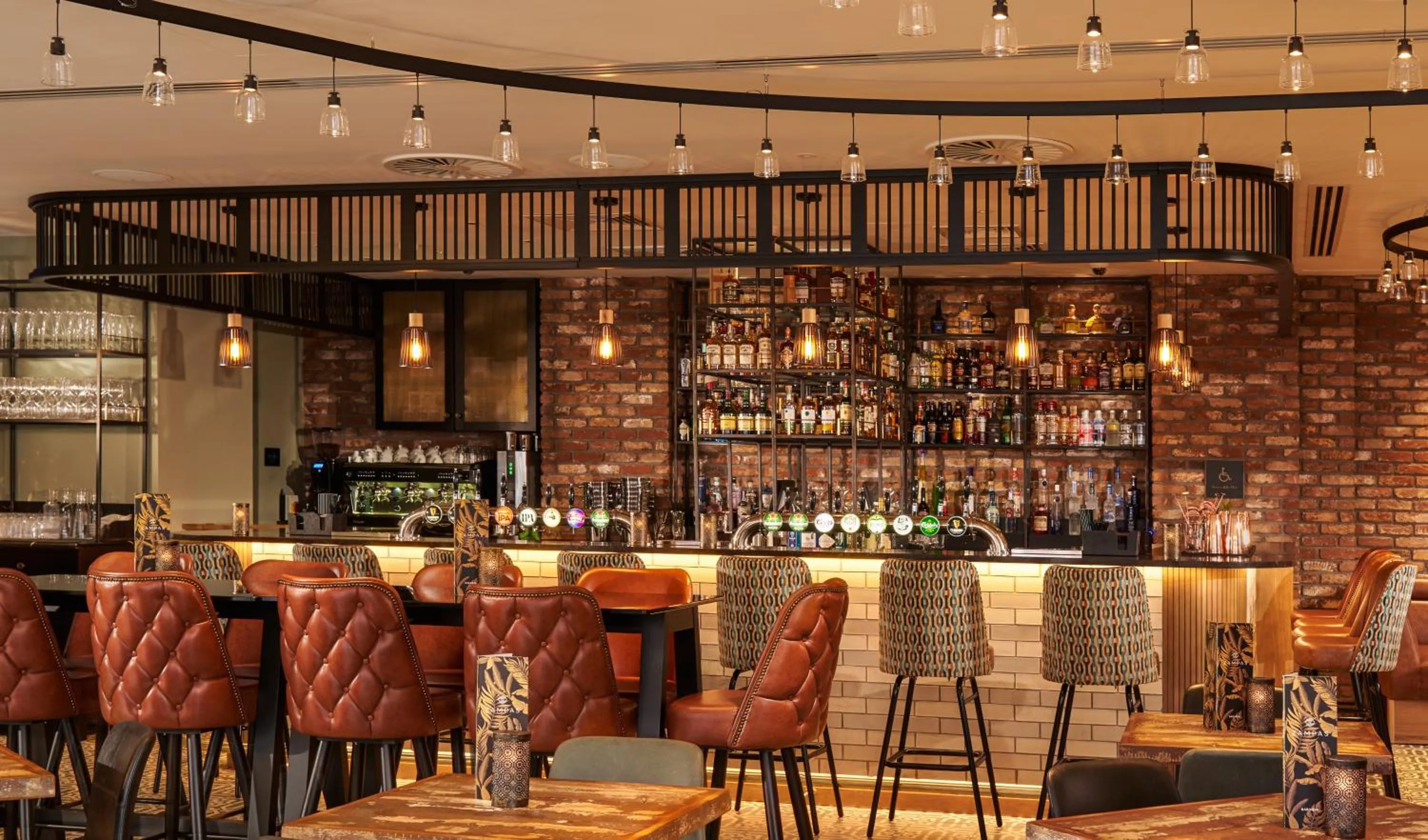 Lounge or bar in NYX Hotel Dublin Christchurch