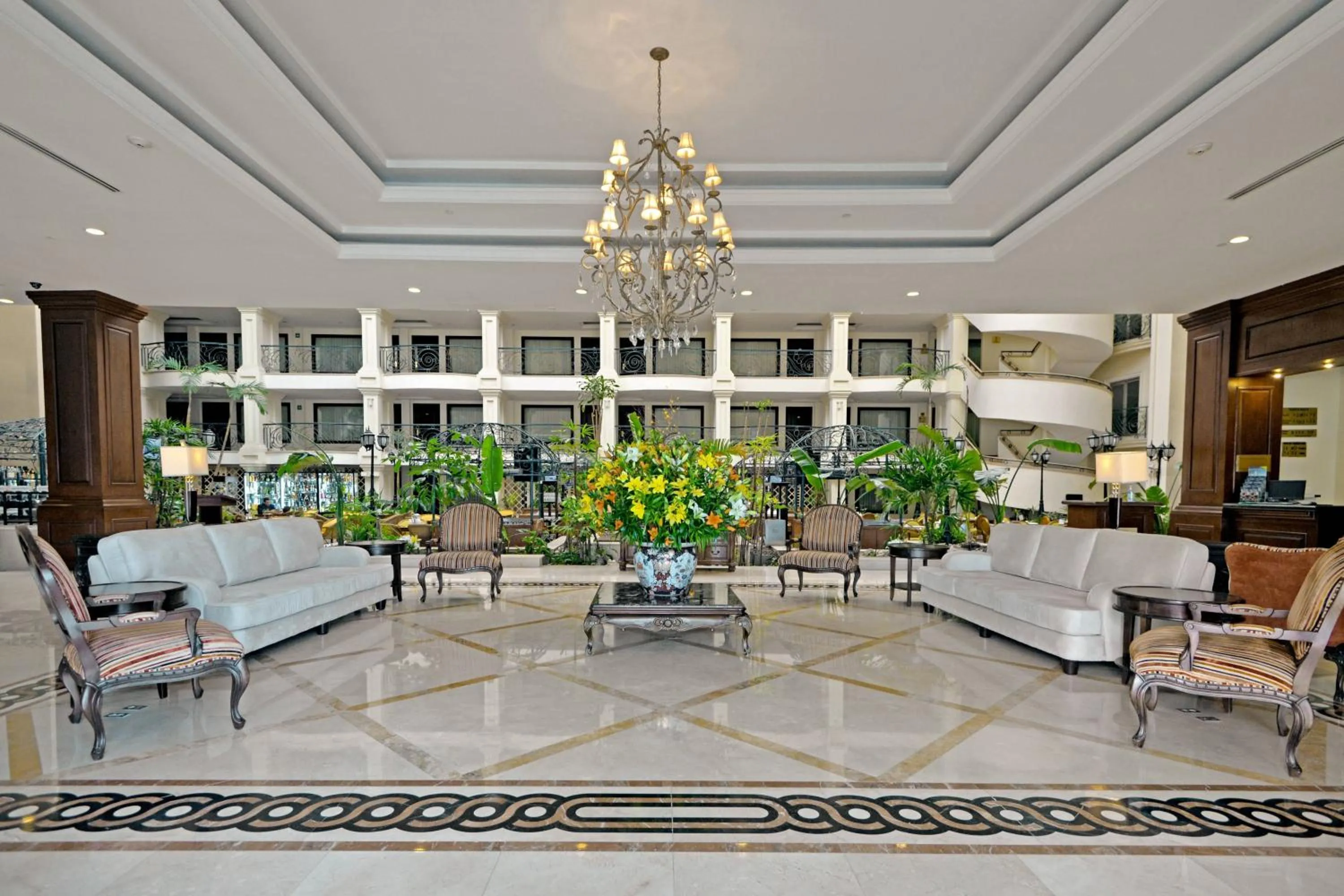 Lobby or reception in Marriott Torreon Hotel