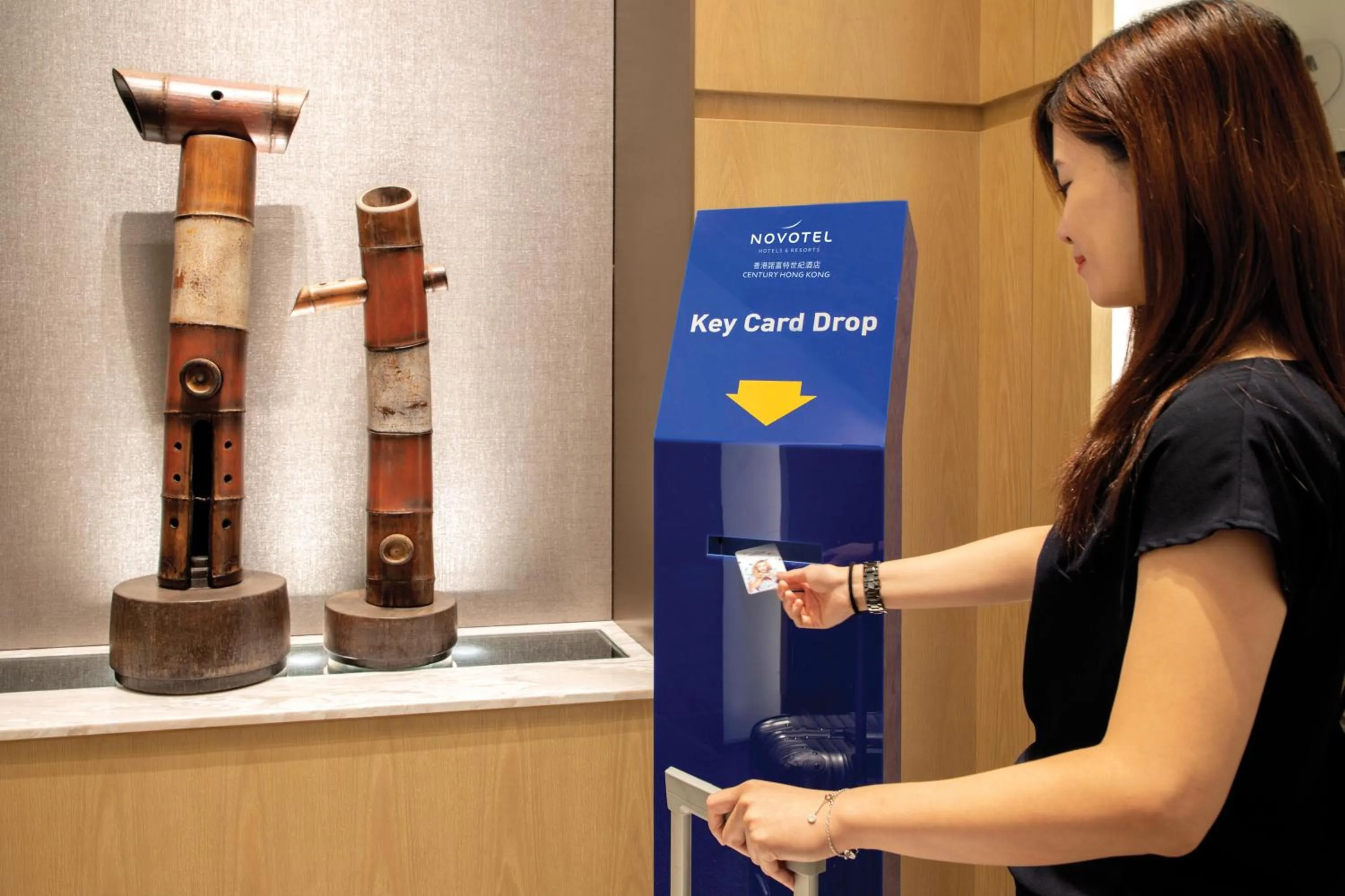 On site in Novotel Century Hong Kong