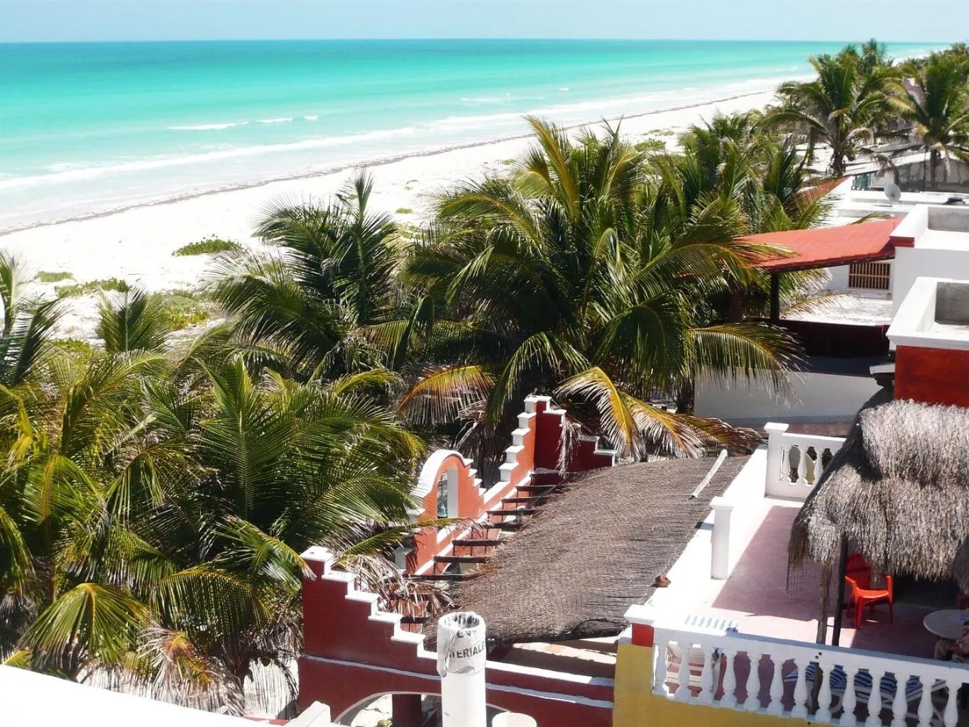Beach in Beachfront Apartment Hacienda del Cuyo